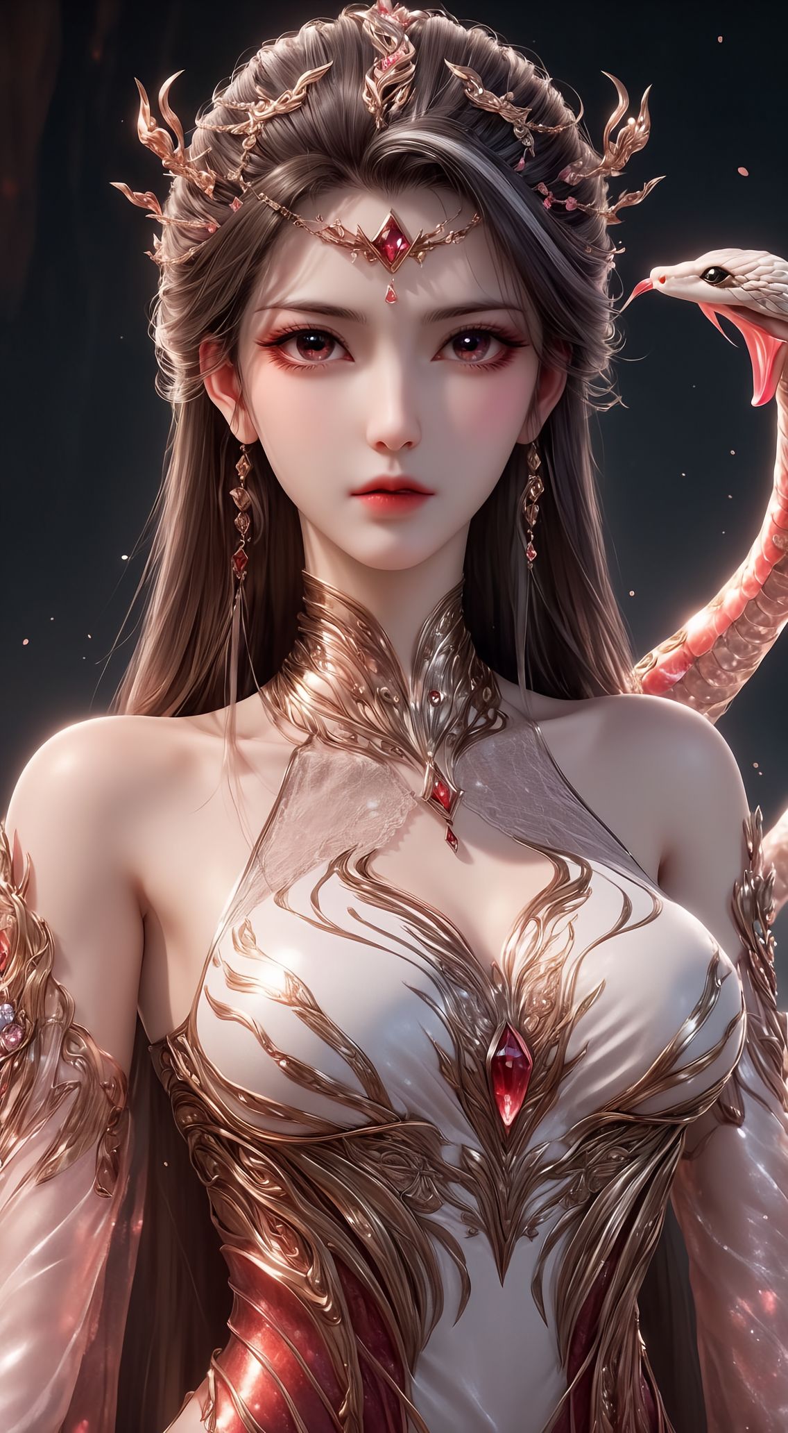 美杜莎女王。#斗破苍穹 #美杜莎女王 #AIcg绘画  第2张