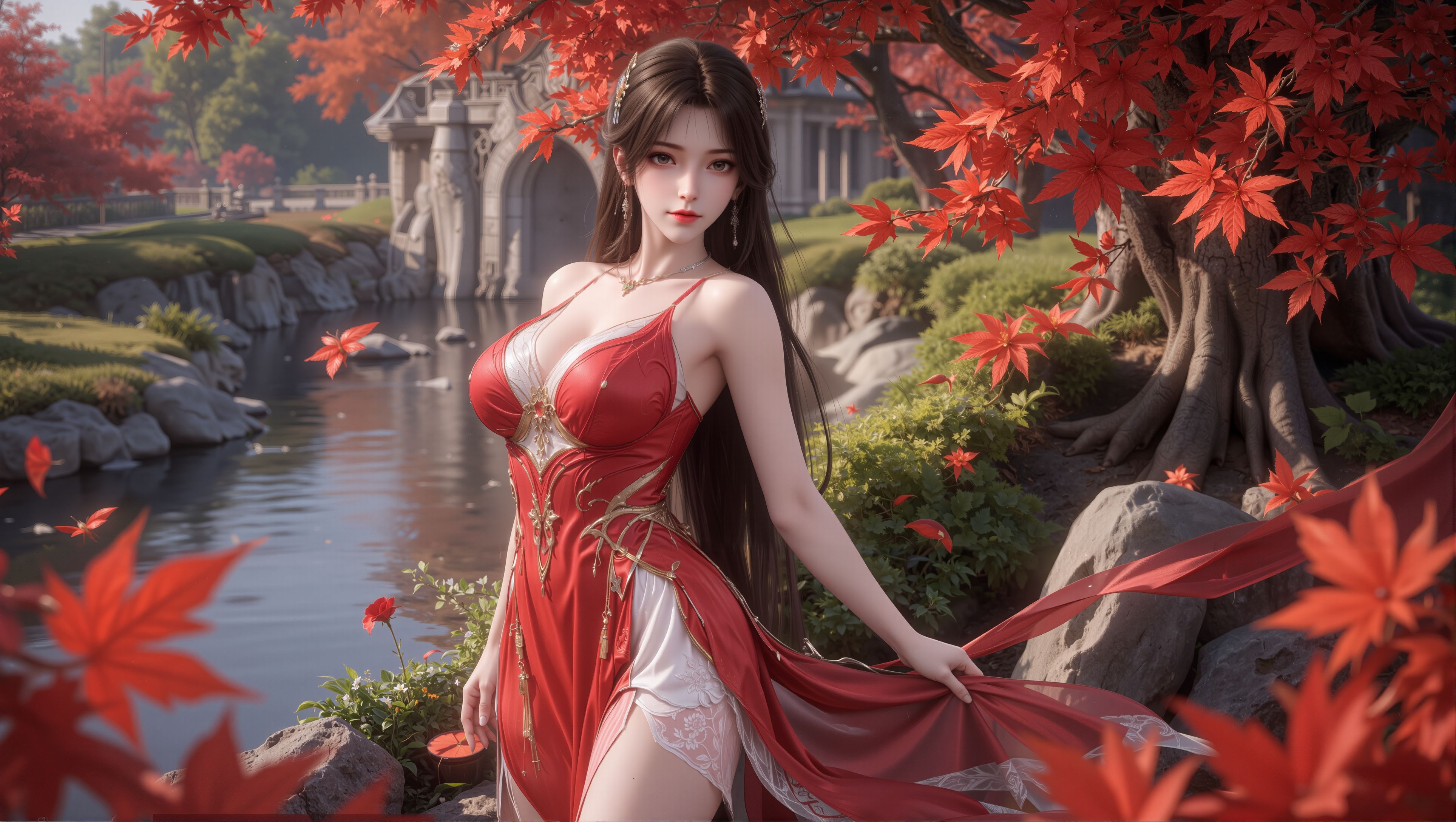 6P图集】国漫第一御姐归来！火灵儿×赤焰华服。#国漫 #国漫女神 #壁纸 #完美世界 #火灵儿  第2张