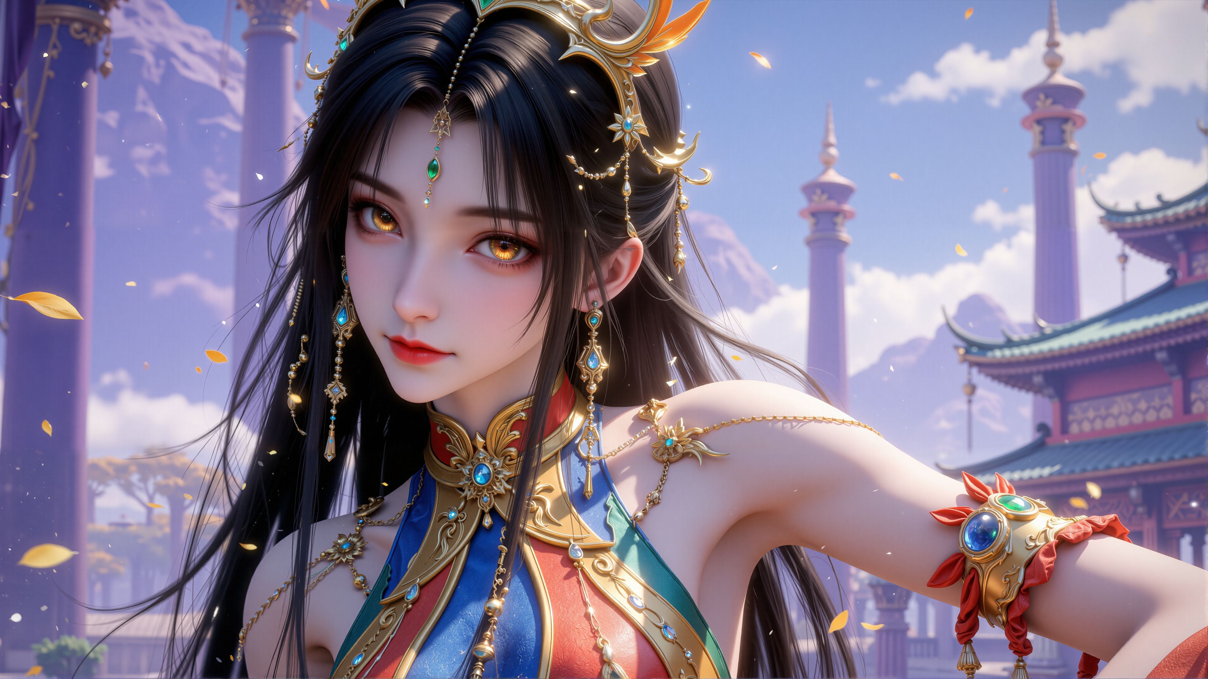 完美世界 仙凰 国漫 女神 壁纸  第4张