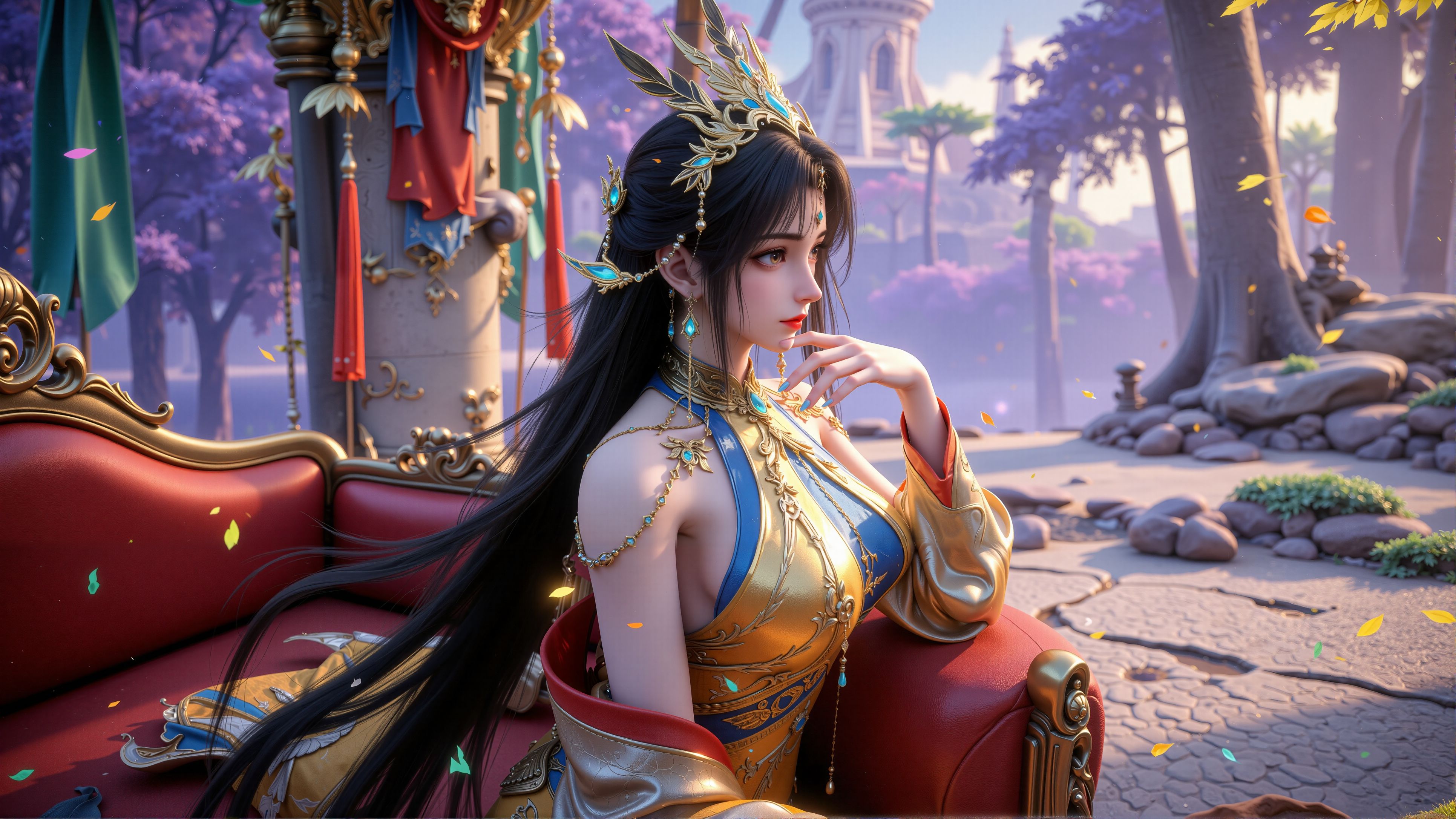 完美世界 仙凰 国漫 女神 壁纸  第2张