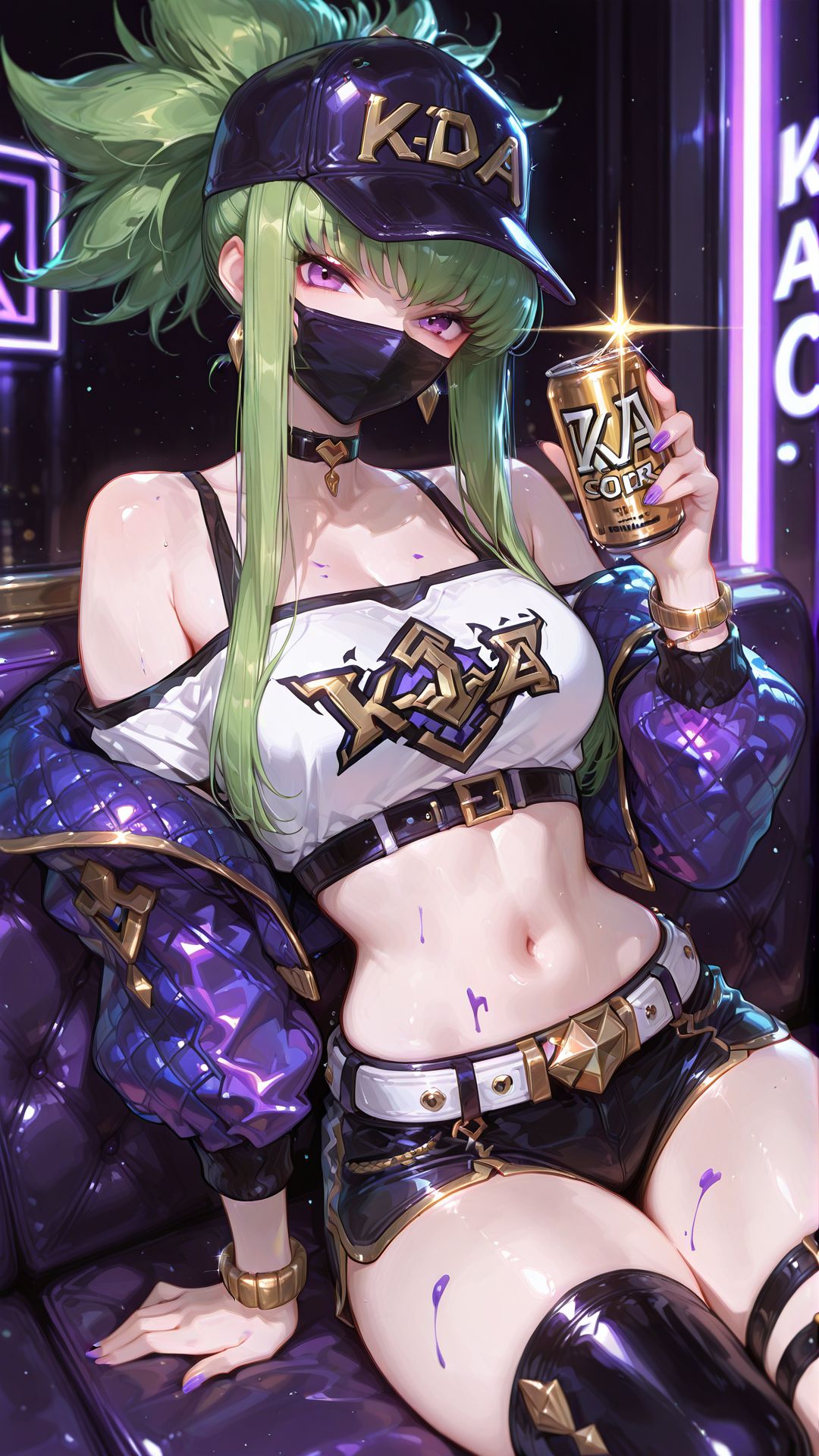 #Kda #C.C #阿卡丽 #壁纸 英雄联盟 游戏  第2张