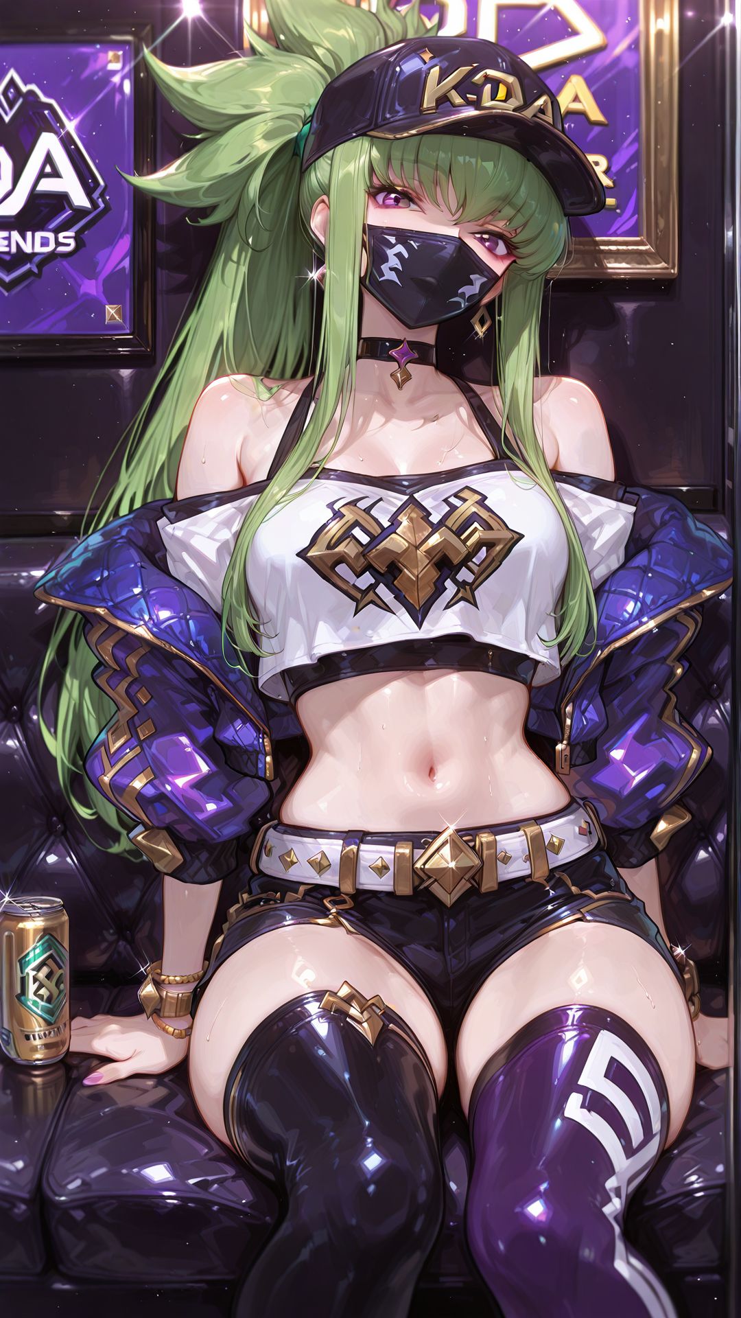 #Kda #C.C #阿卡丽 #壁纸 英雄联盟 游戏  第4张