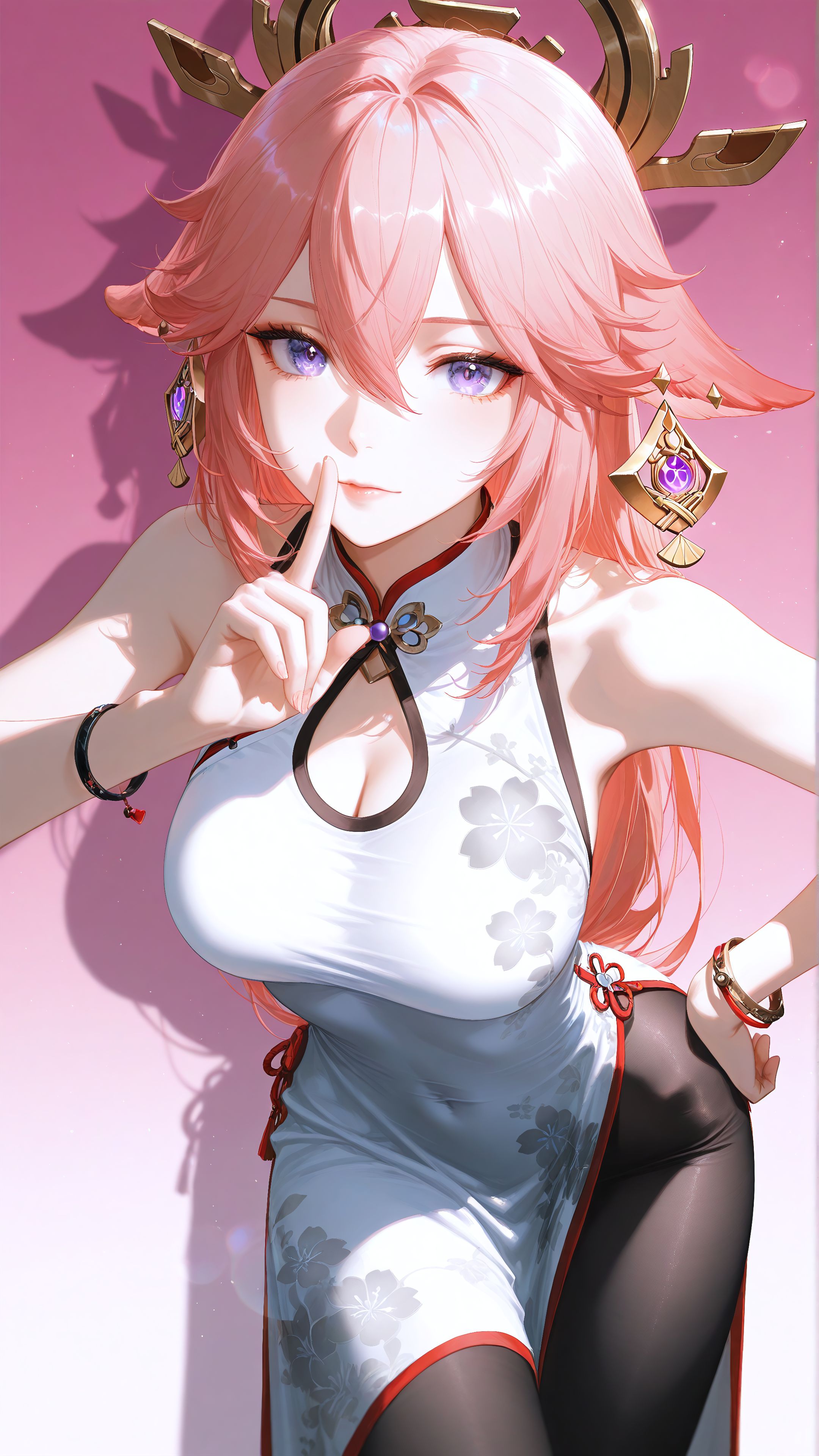 #原神 #八重神子 #ai绘画  第1张
