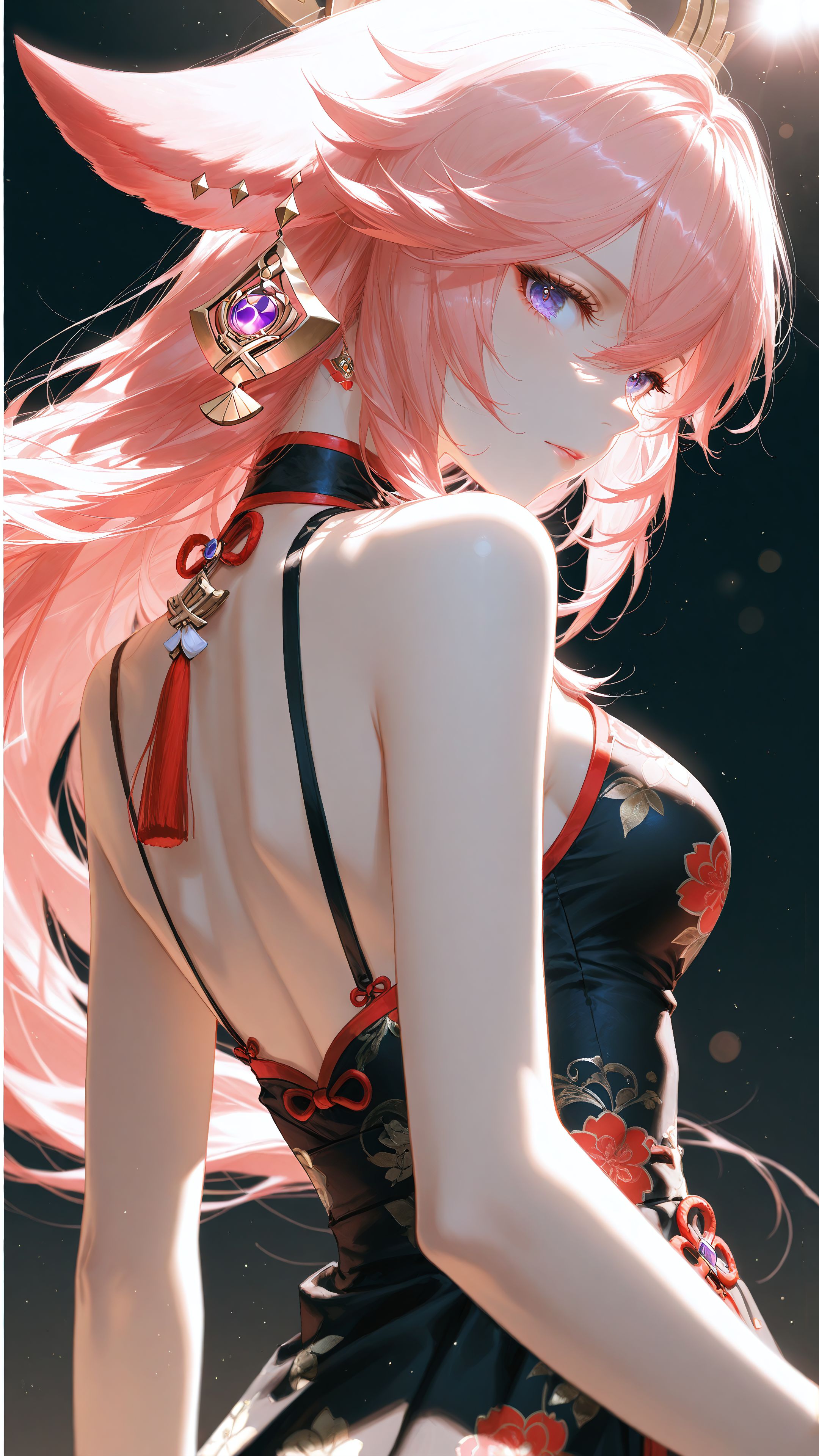 #原神 #八重神子 #ai绘画  第3张