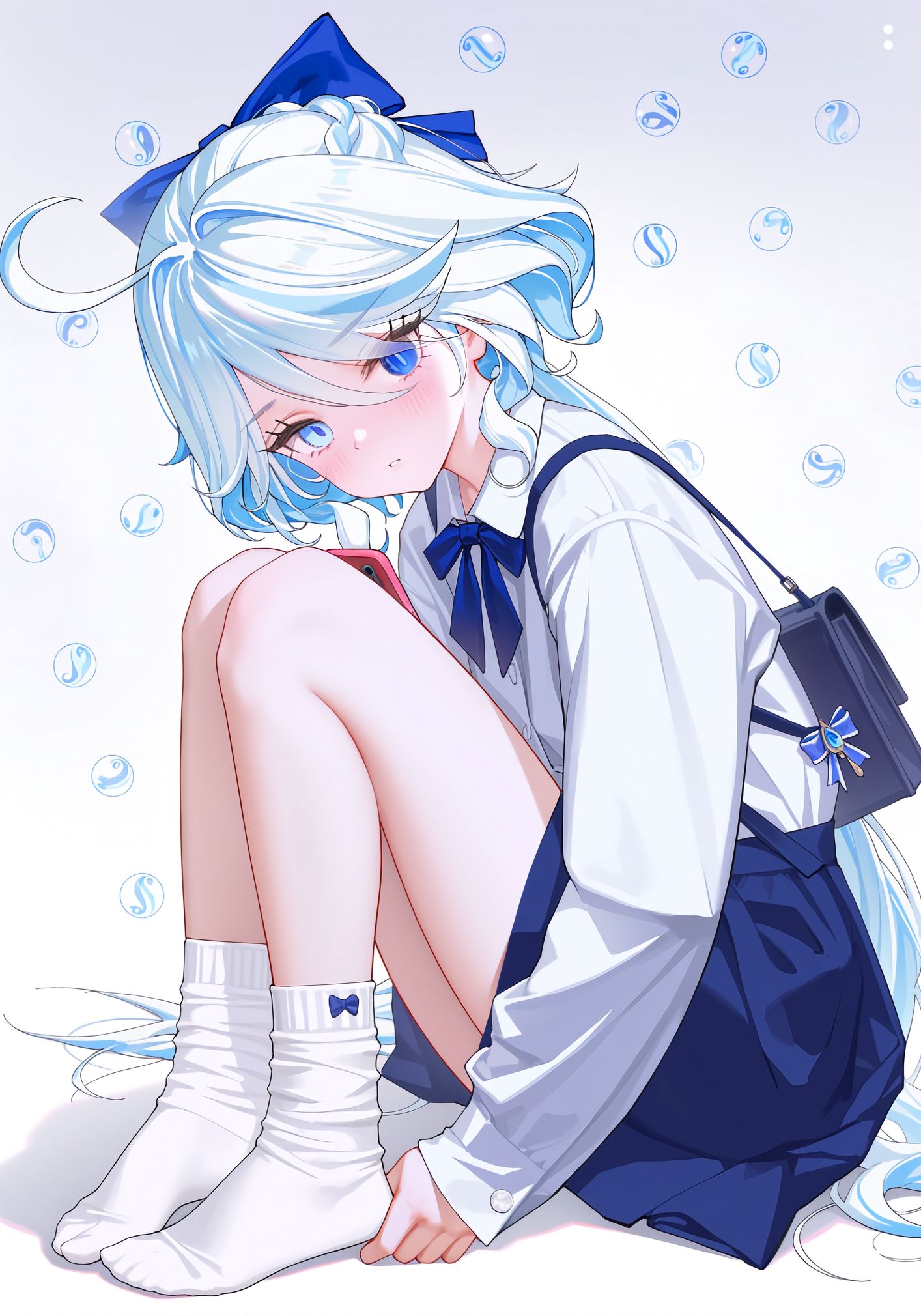 芙宁娜日常。#二次元 #原神 #ai绘画 #芙宁娜  第2张