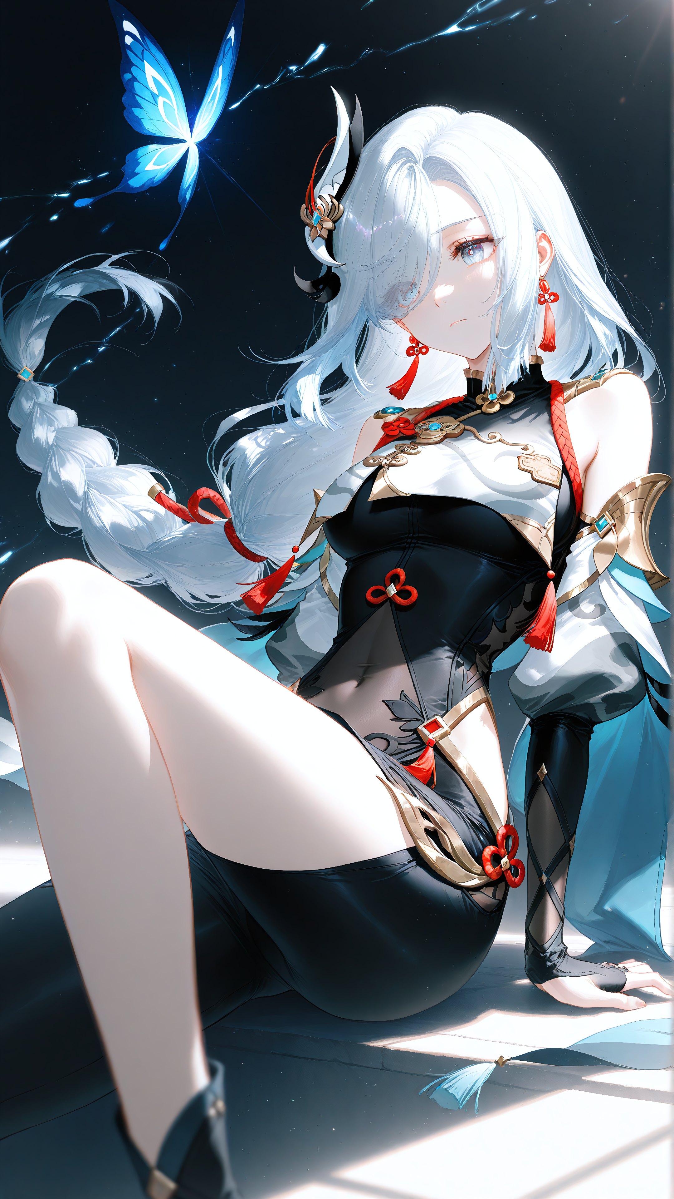 #原神 #申鹤 #ai绘画  第1张