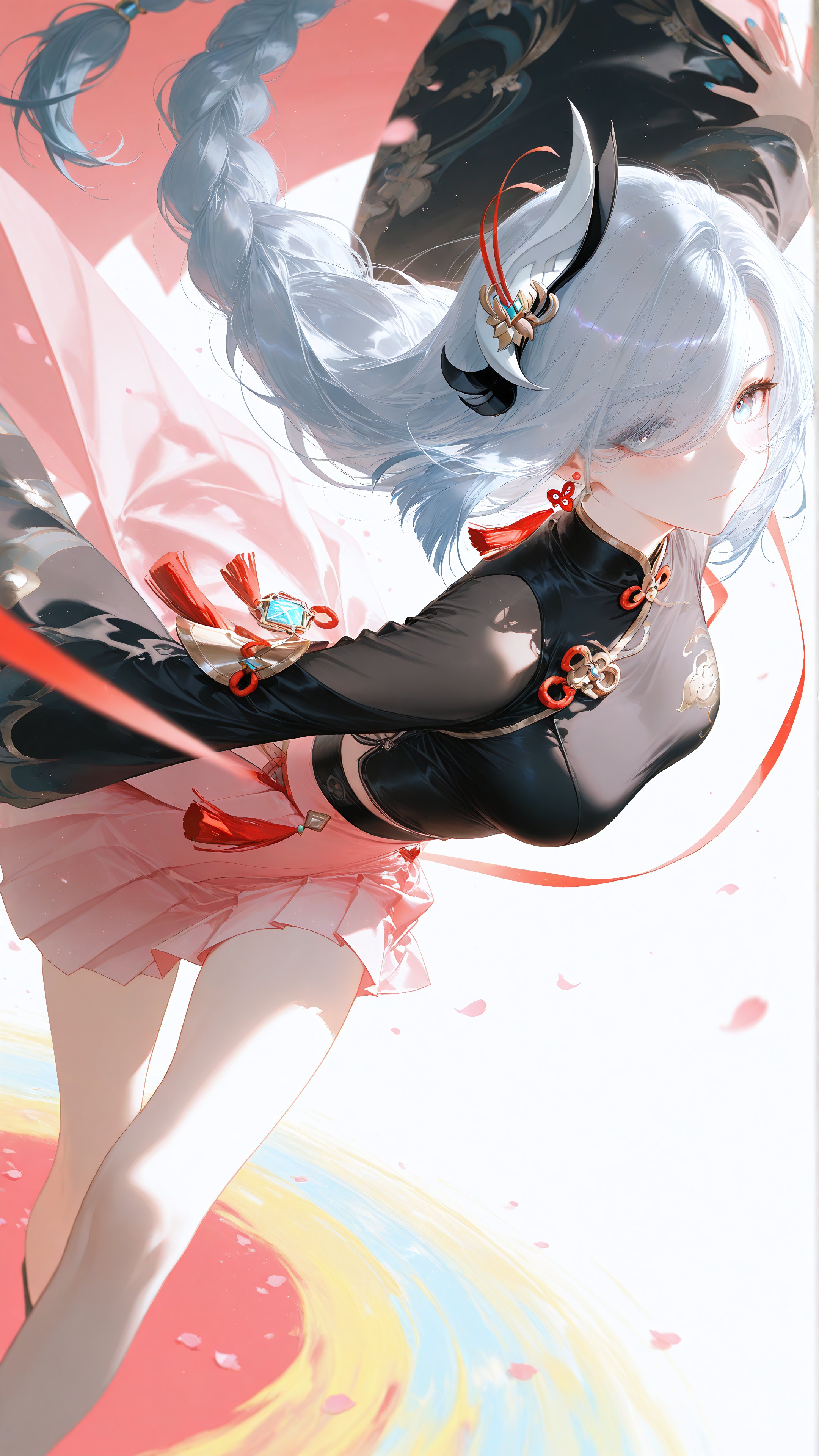 #原神 #申鹤 #ai绘画  第2张