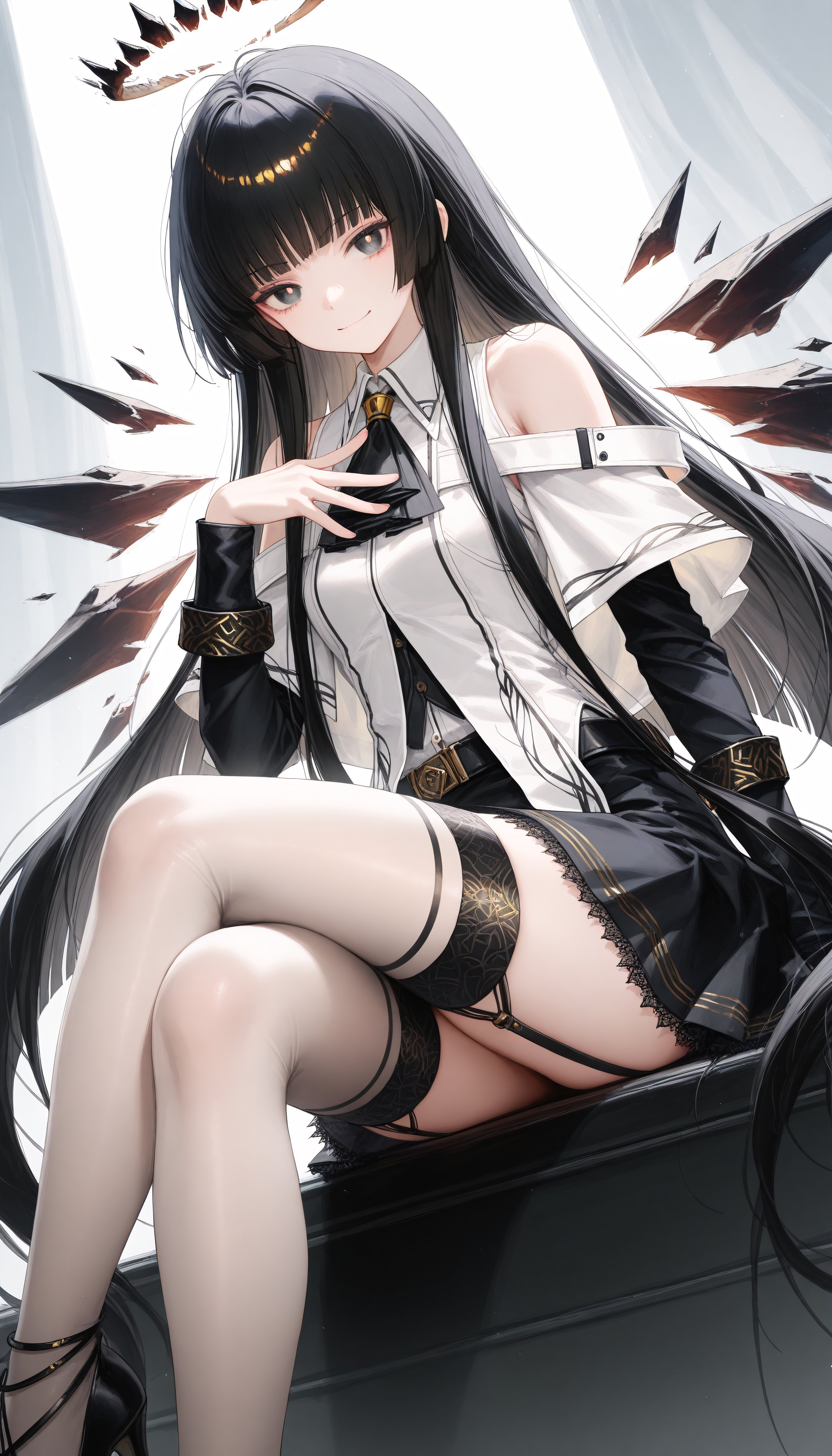 白丝的阿尔图罗 喜欢吗。#明日方舟 #塑心 #阿尔图罗 #二次元 #明日方舟挽歌燃烧殆尽  第1张
