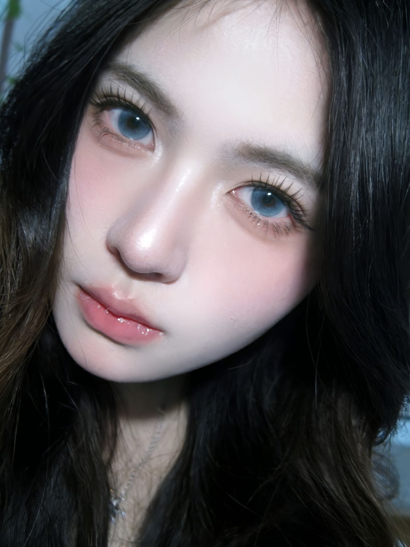 @邑莫绿 爱时而清晰，时而模糊。#妆容分享 #inmyfeelings #氛围感 #今日妆容 #射手  第2张
