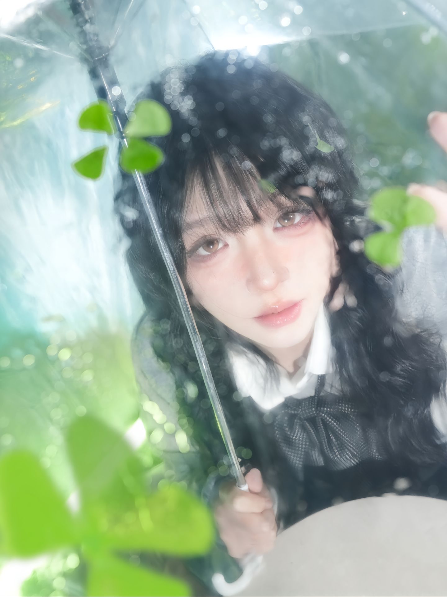 dy@BliNdd 风轻轻 我听见你声音#氛围感 绿色 氧气 少女感 @梨里lili  第3张