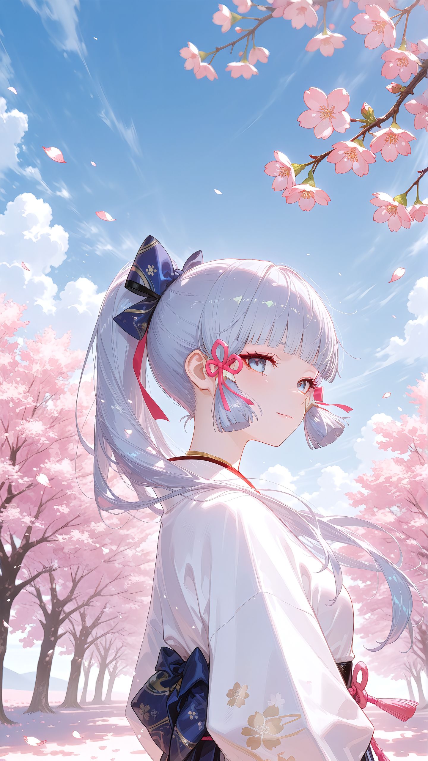 #原神 #神里绫华 #ai绘画  第1张