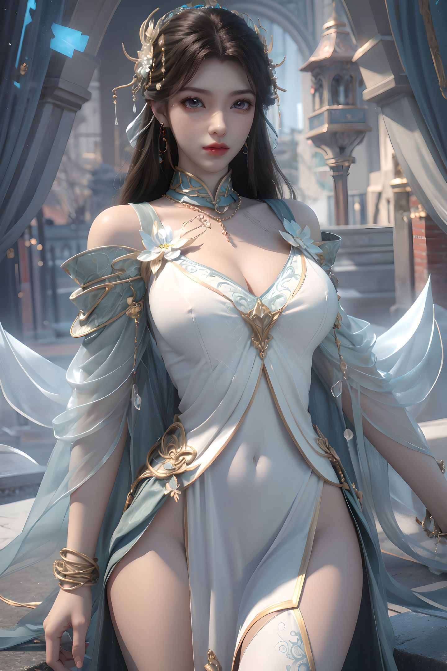 溪幼琴 # 国漫女神 完美身材 百炼成神  第3张