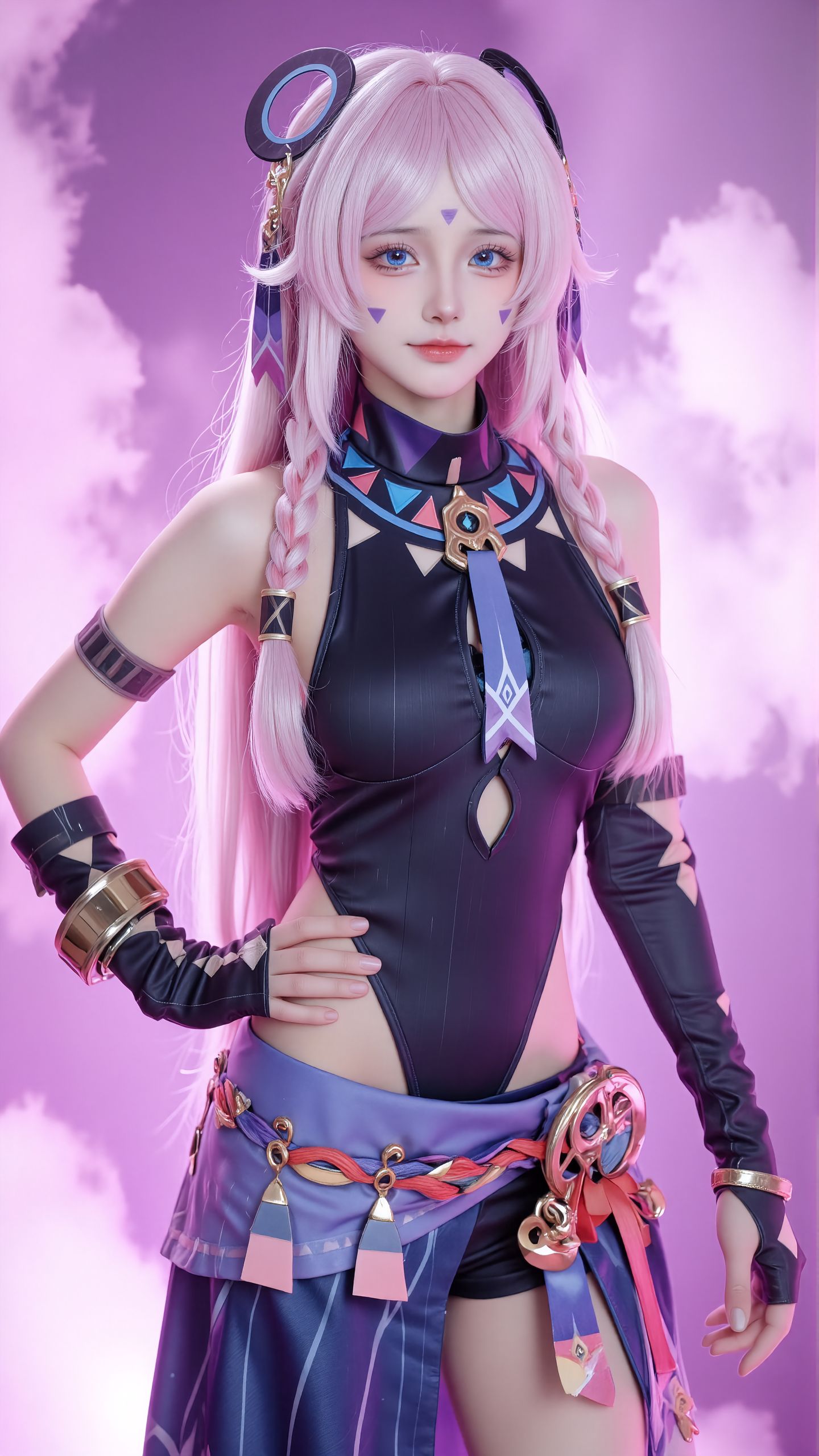 快！叫奶奶！。#茜特菈莉 #原神 #一种很新的cosplay  第1张