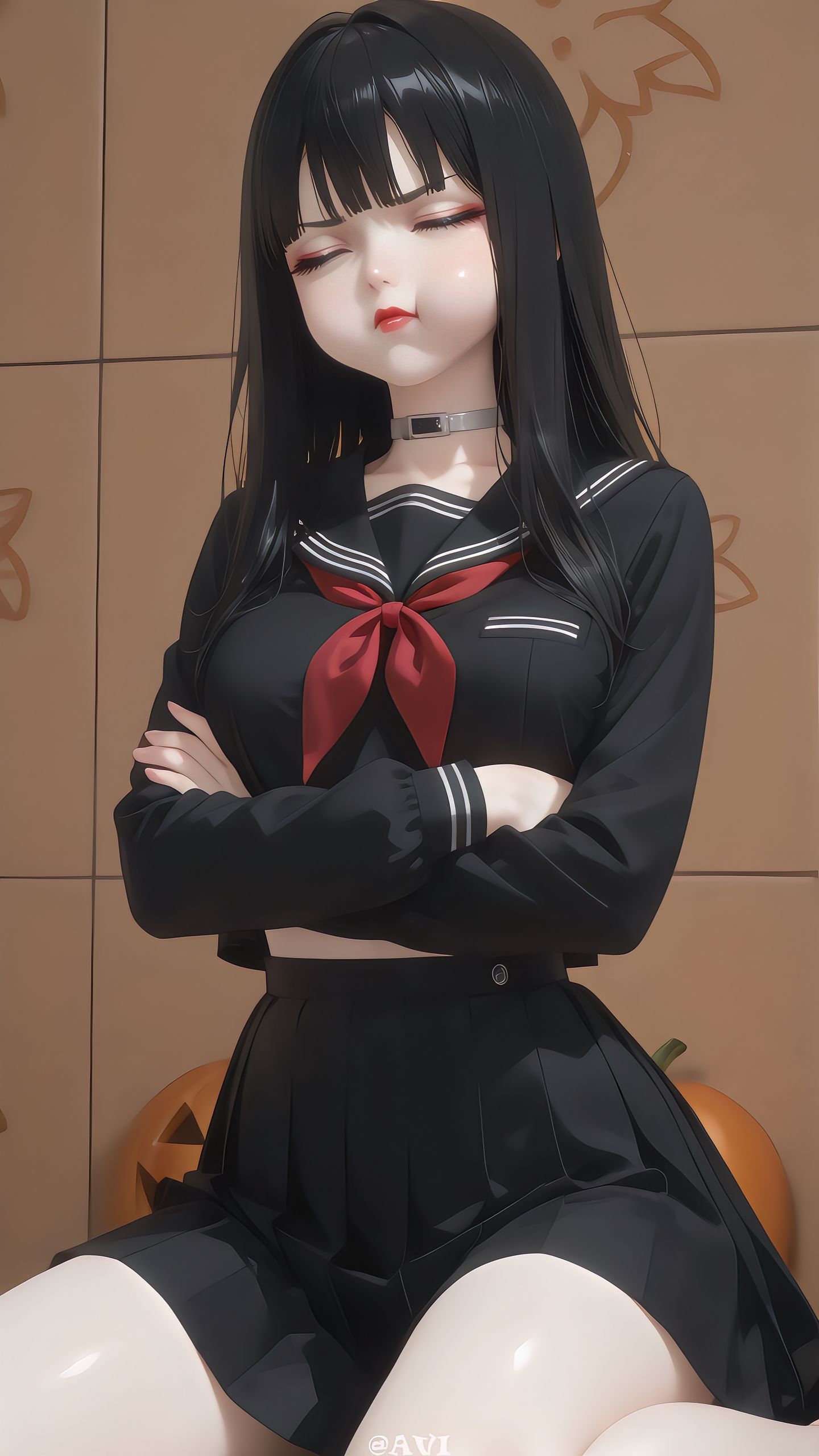 世界以痛吻我，要我报之以歌#漫画版 #女神 #二次元#ai  第3张