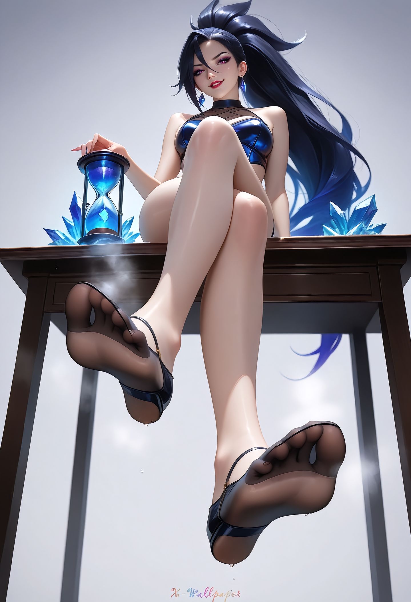 祝你有人陪有人爱有人看海.#壁纸#ai#二次元  第2张