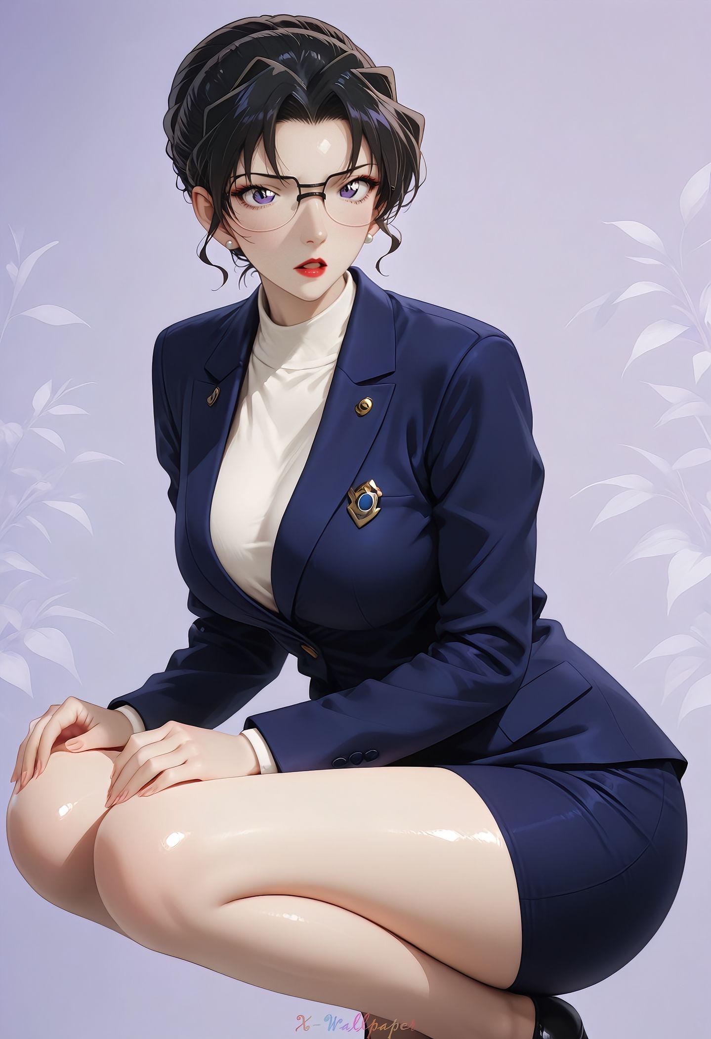 “枪和玫瑰随时为公主待命”#二次元 #这样能俘获你的芳心吗 #屏保该换了系列  第2张