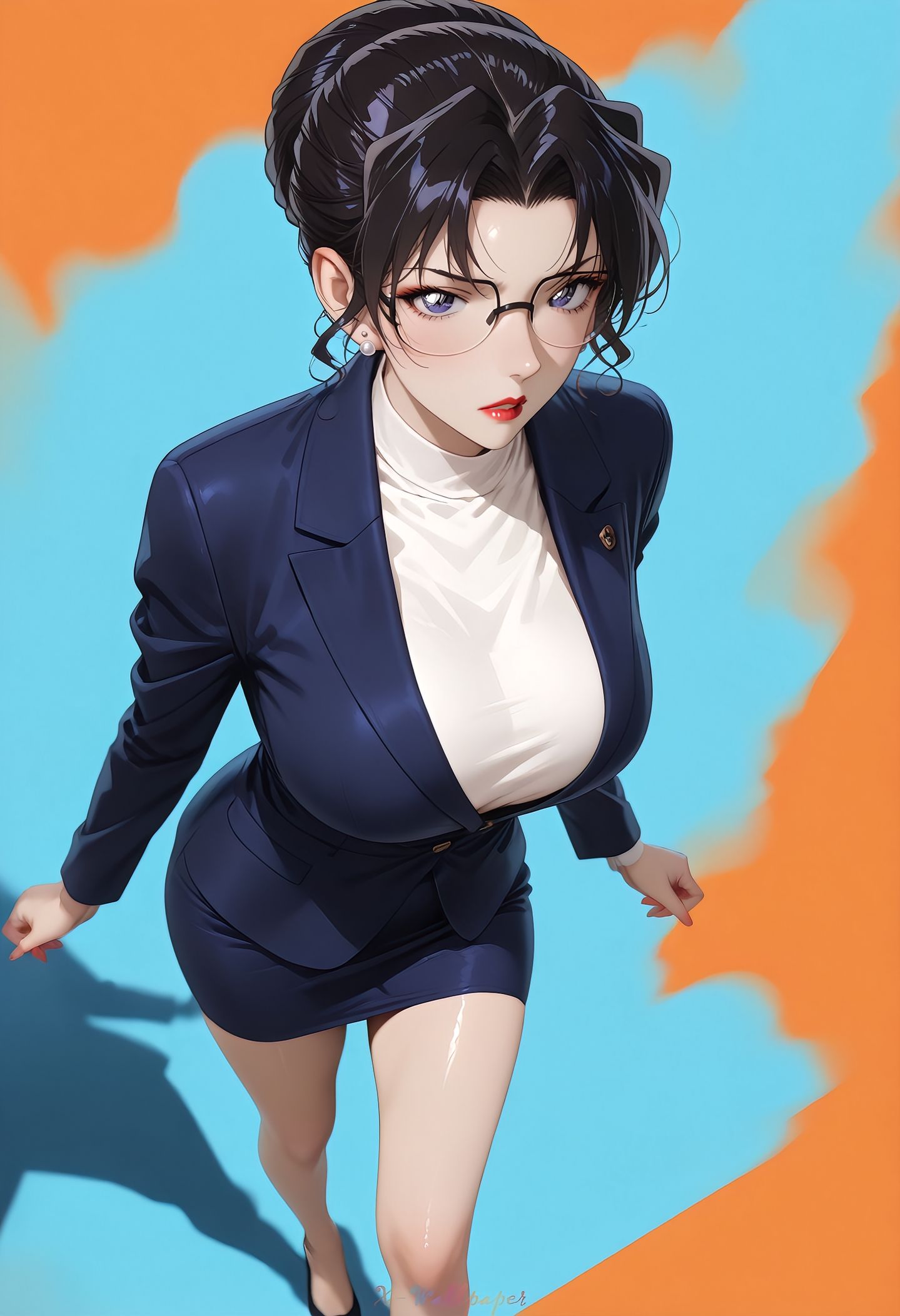 “枪和玫瑰随时为公主待命”#二次元 #这样能俘获你的芳心吗 #屏保该换了系列  第3张