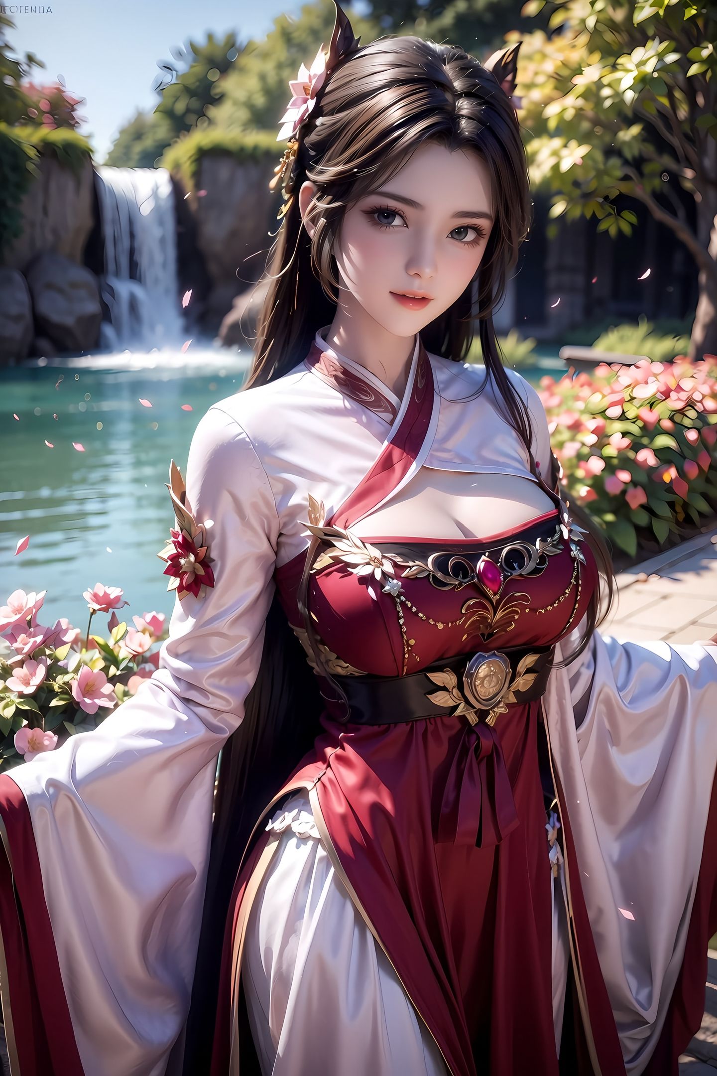 #国漫女神 #美出高级感 #灵毓秀 #古风#电脑壁纸  第4张