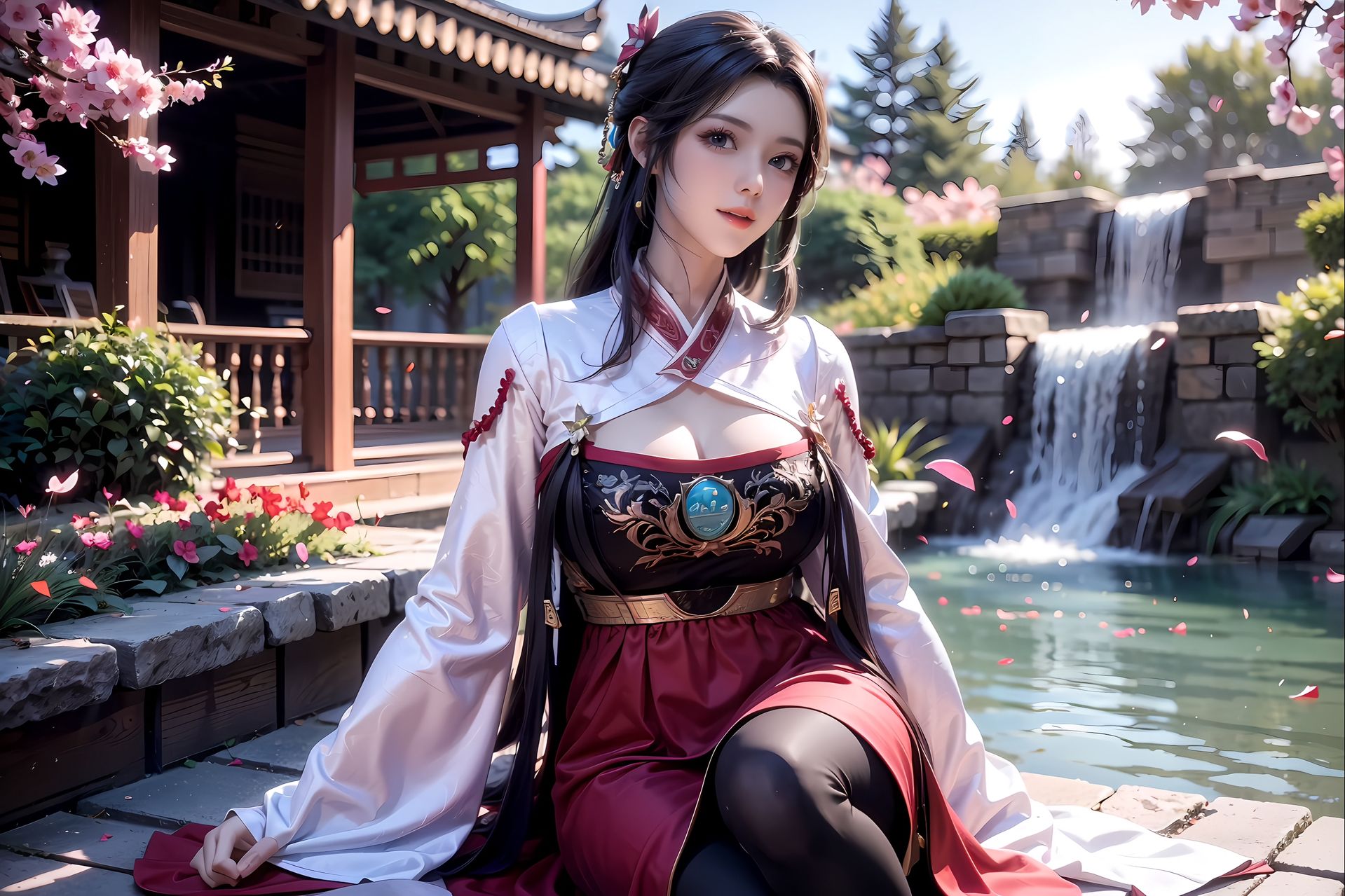 #国漫女神 #美出高级感 #灵毓秀 #古风#电脑壁纸  第3张