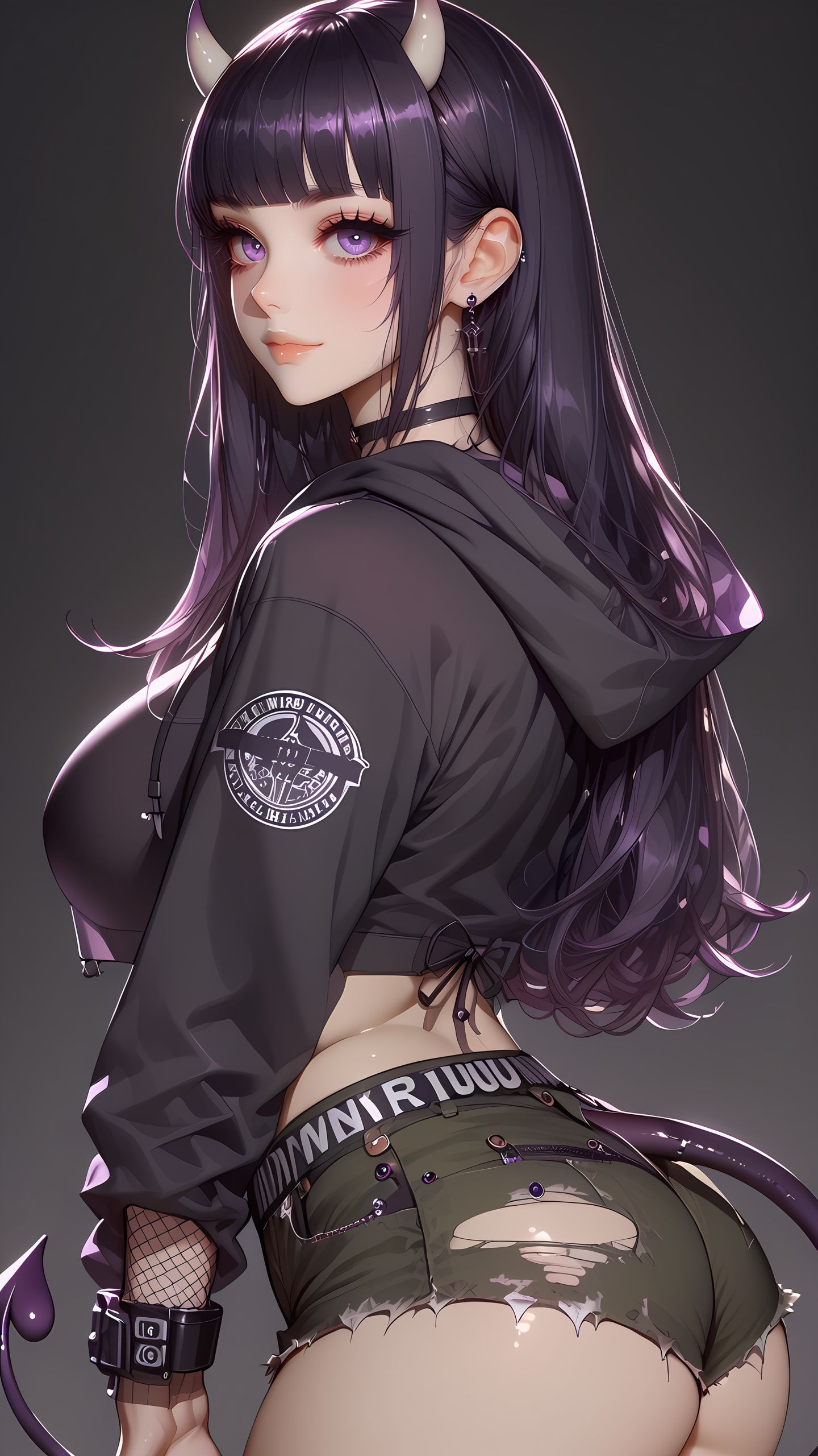 不对劲啊！这眼神不对劲。#魔鬼身材 #二次元 #御姐 #魅惑 #动漫美图  第4张