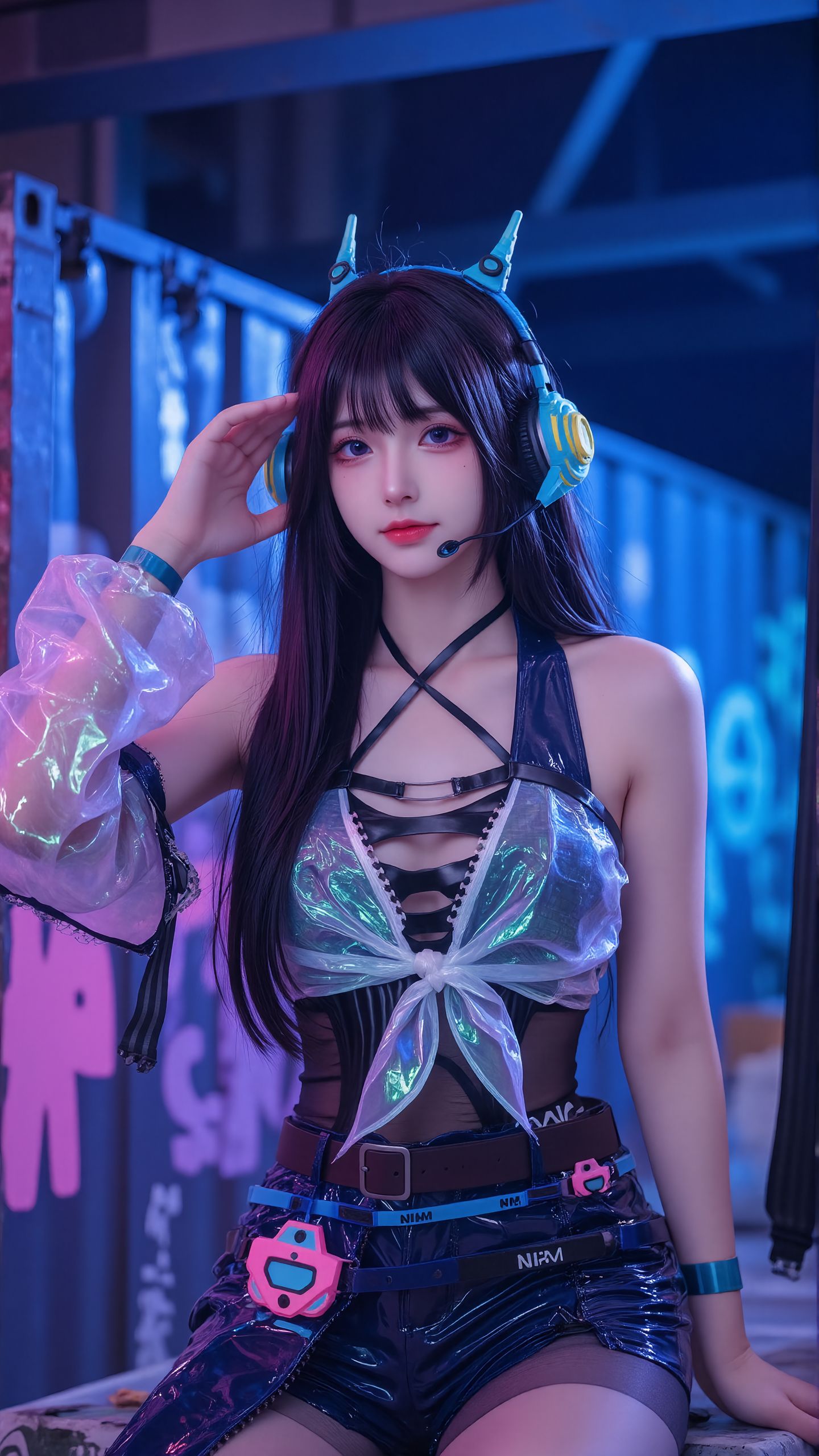 电竞少女 季莹莹 百战·断链。#季莹莹 #永劫无间 #一种很新的cosplay  第2张