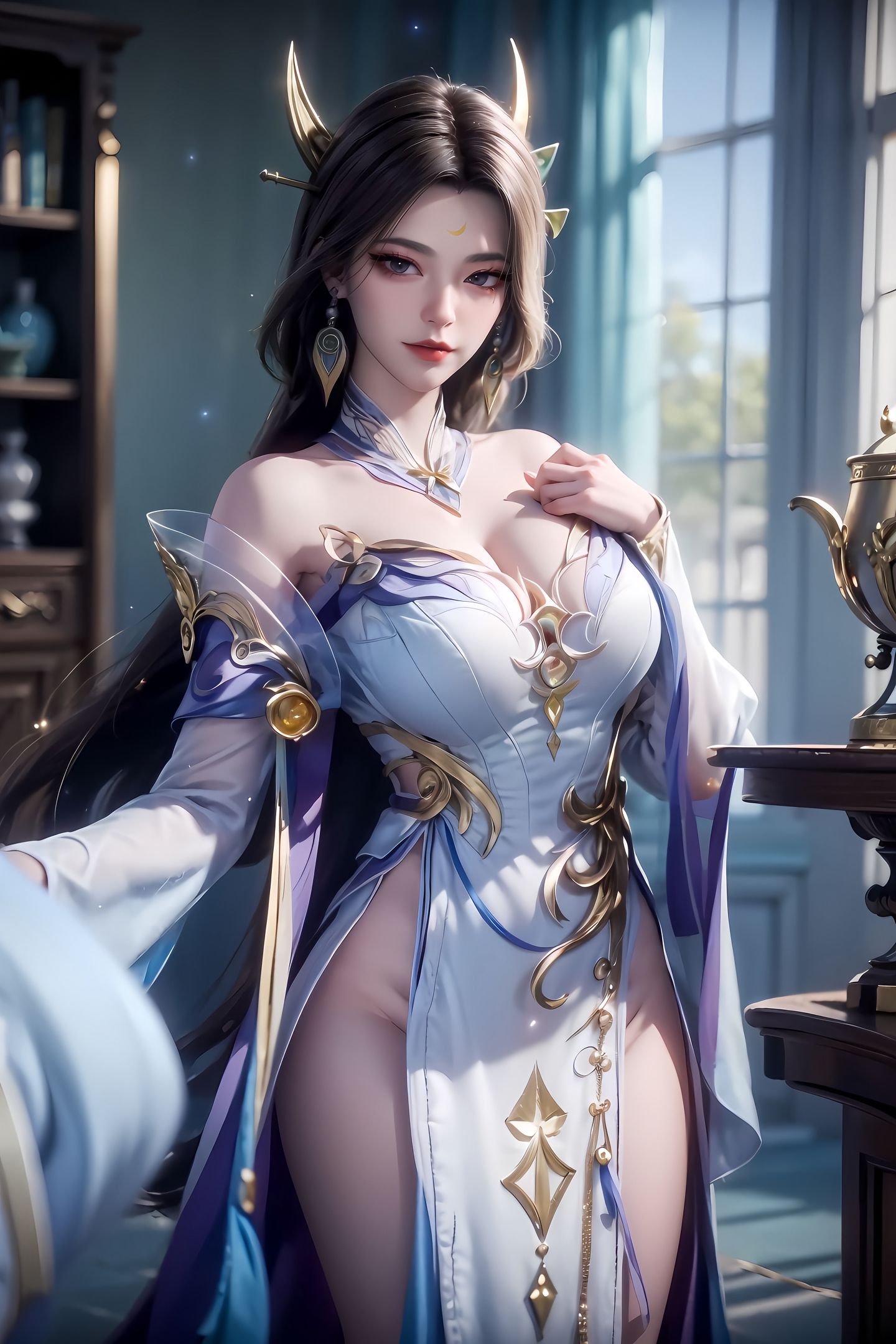 #国漫女神 #姮娥 #美出高级感 #师兄啊师兄 #御姐  第1张