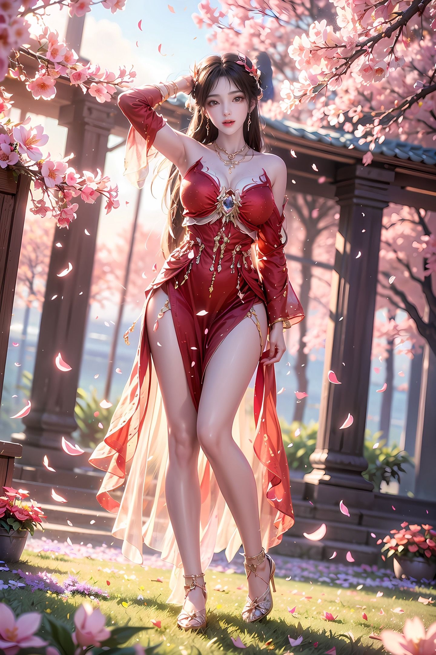 天神灵儿。#美出高级感 #国漫女神 #火灵儿新建模 #完美身材 #清纯甜美  第2张
