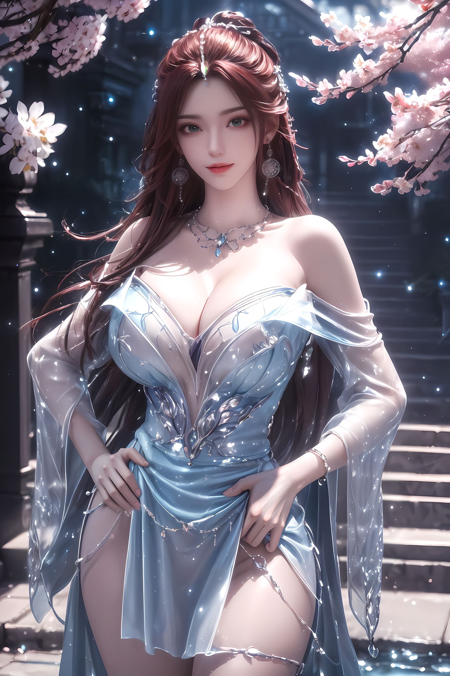 仙子叶倾仙,Al#美出高级感 #国漫美女 #完美世界 #叶倾仙 #绝美  第4张