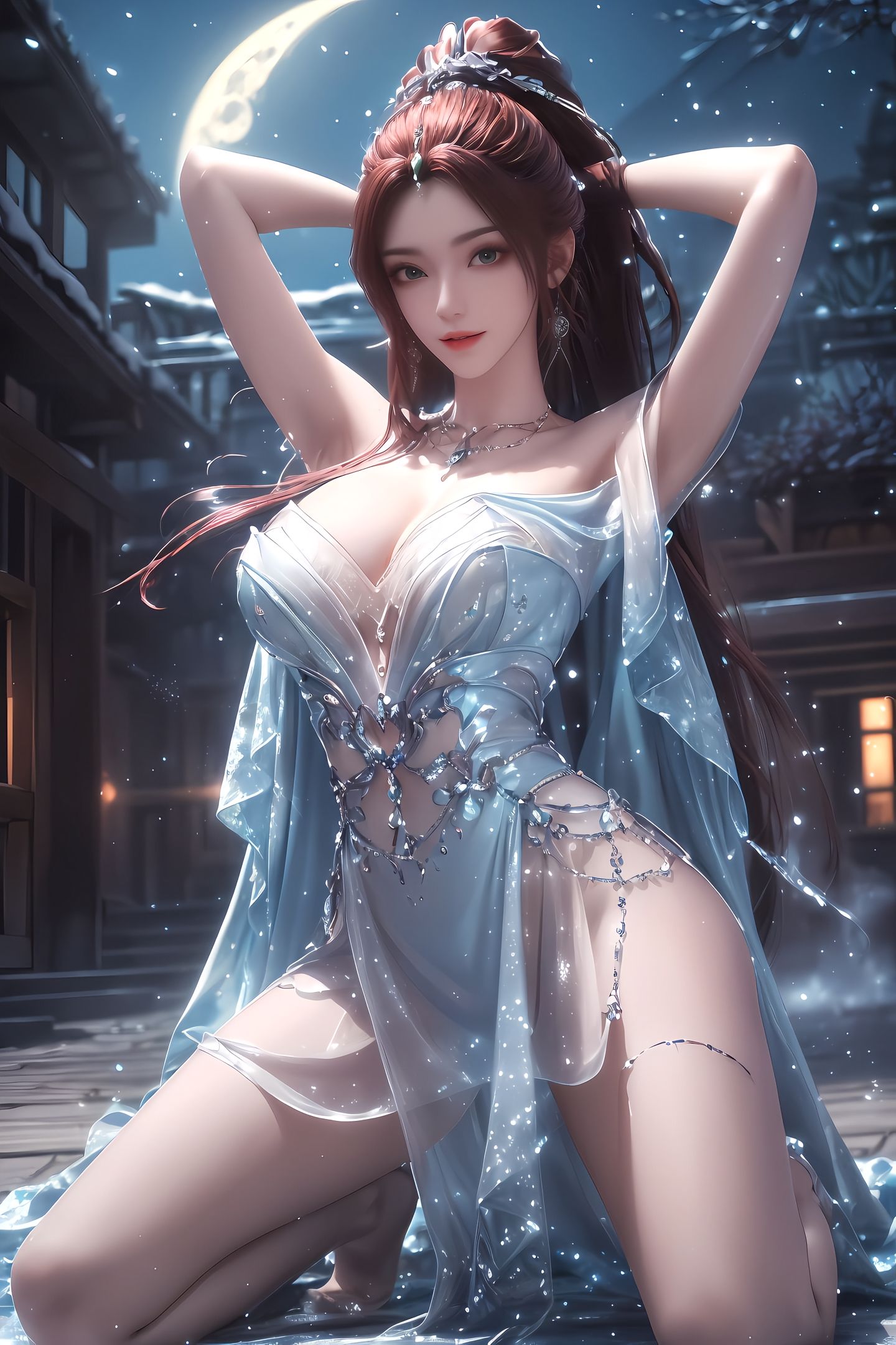 仙子叶倾仙,Al#美出高级感 #国漫美女 #完美世界 #叶倾仙 #绝美  第3张
