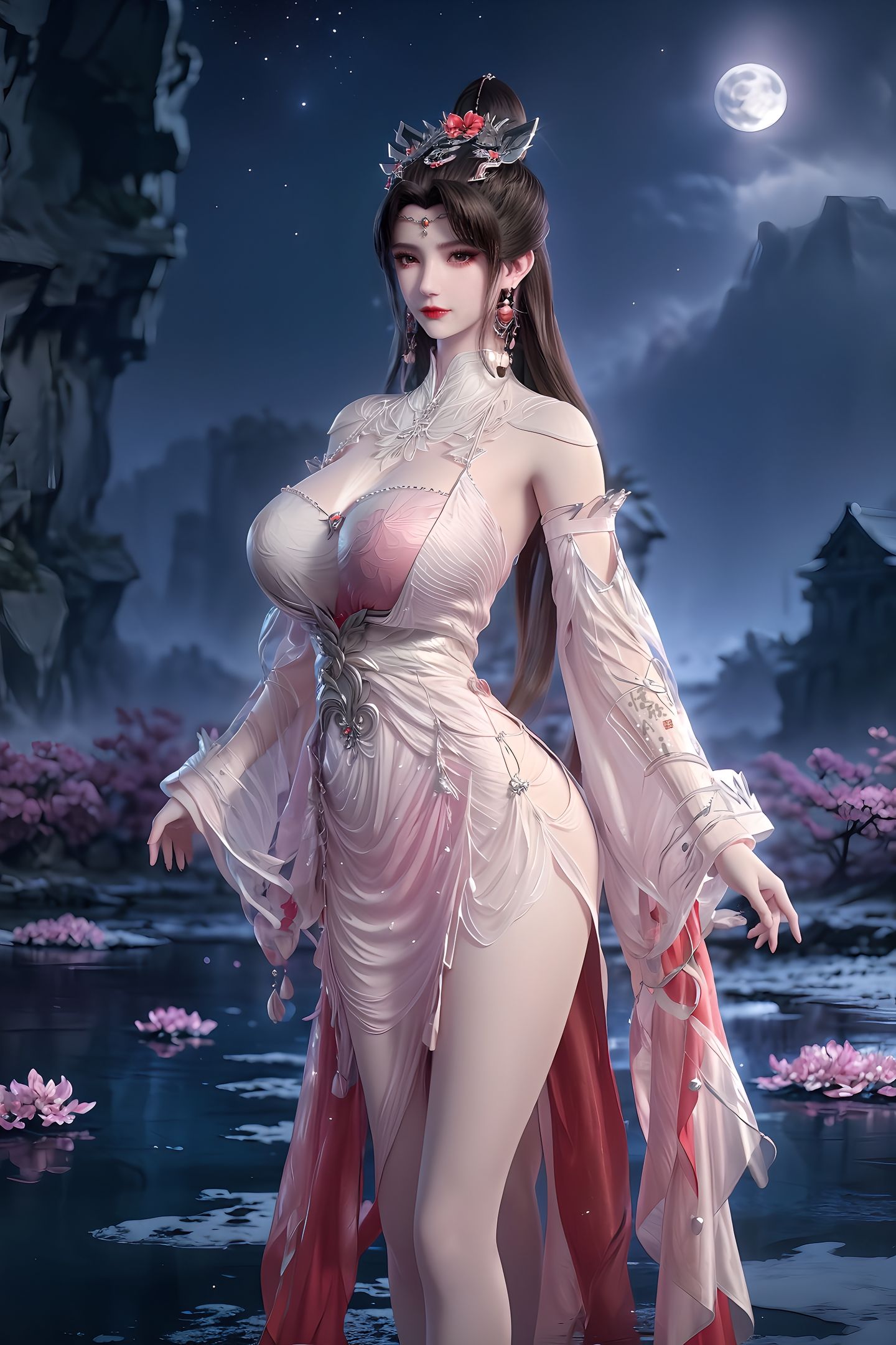 柳眉婴变期新装。#柳眉 #仙逆 #王林和柳眉  第3张