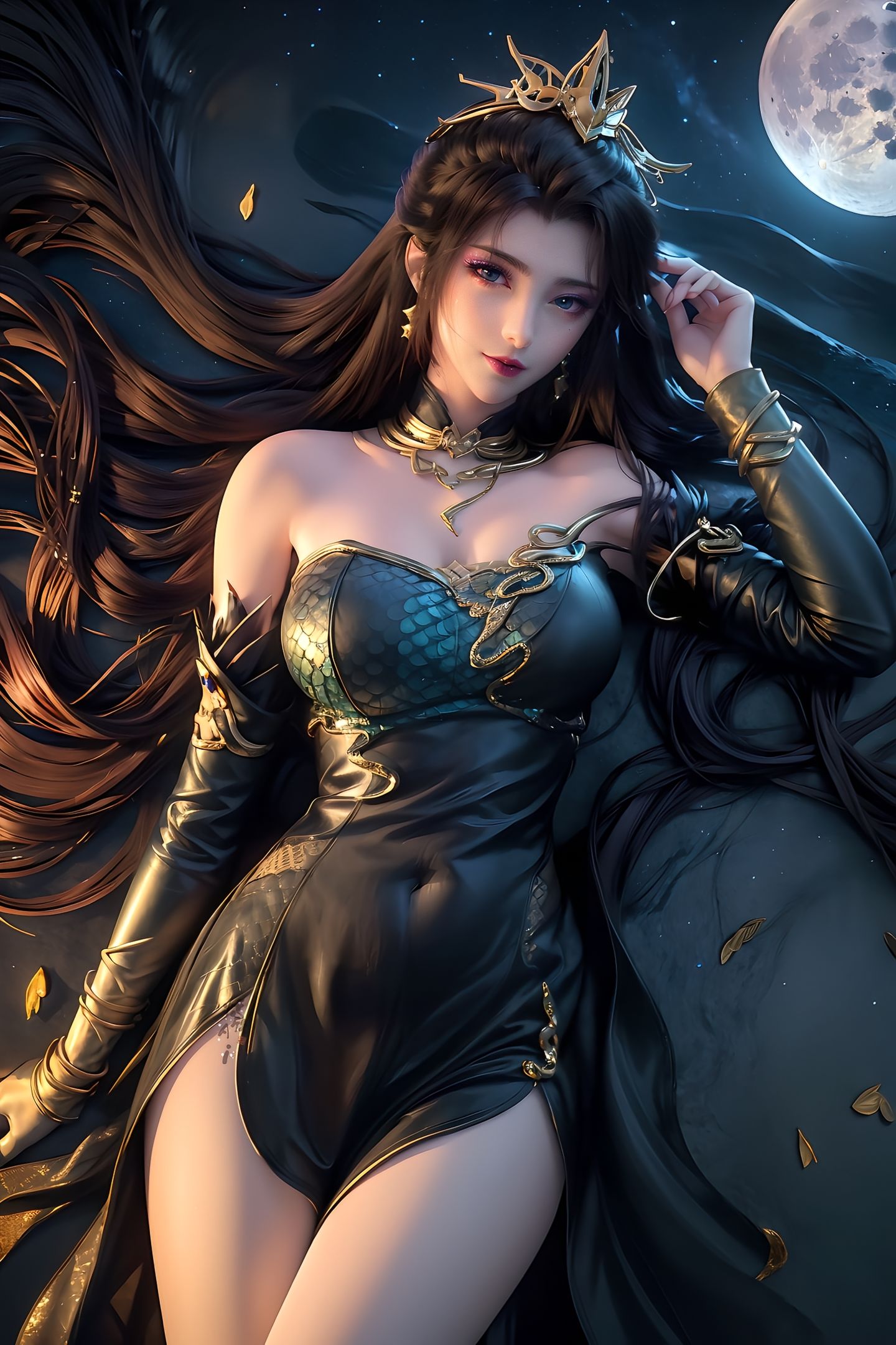 长生界不死门刘月。#刘月 #长生界动画 #壁纸#ai  第4张