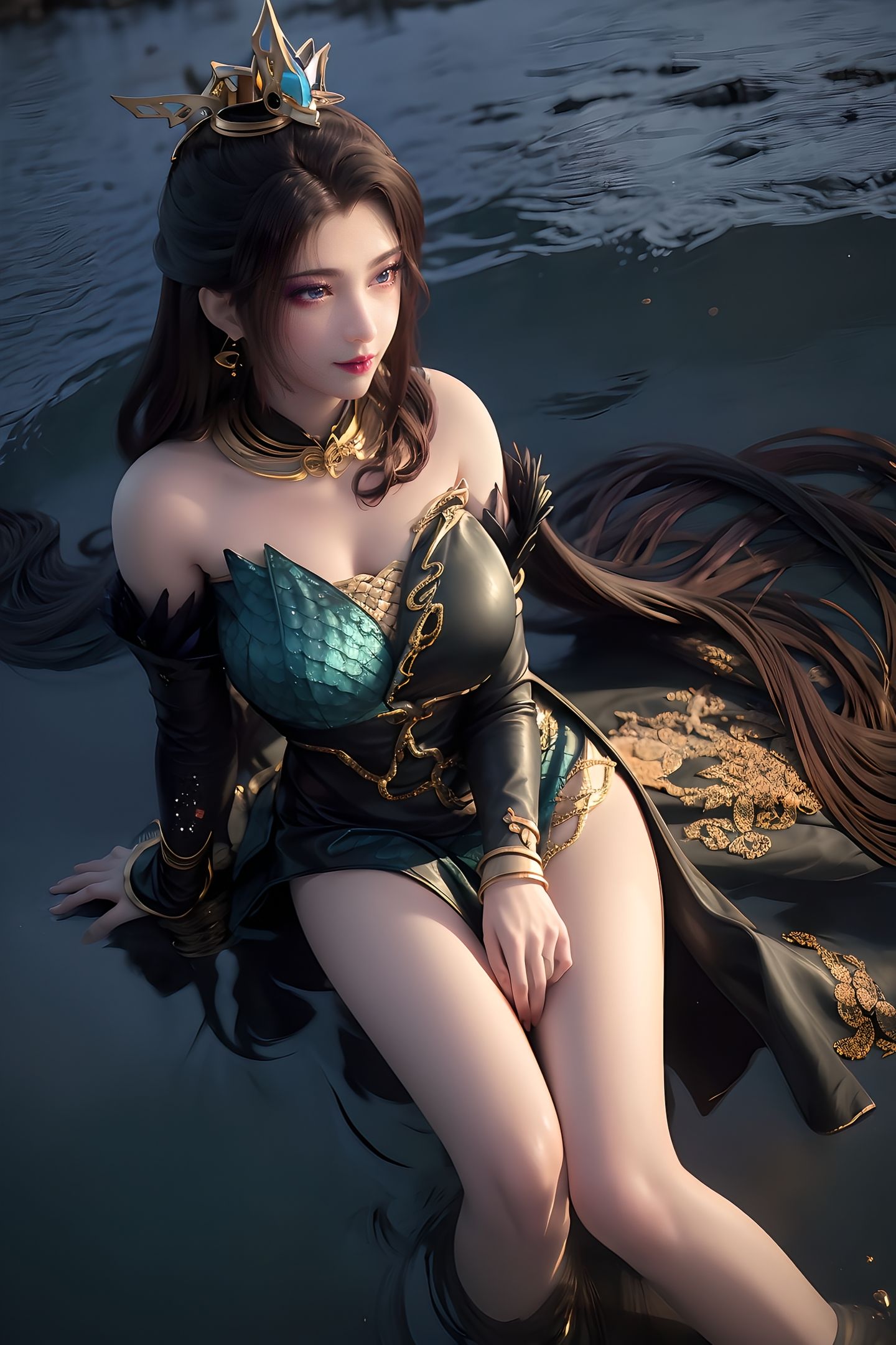 长生界不死门刘月。#刘月 #长生界动画 #壁纸#ai  第3张