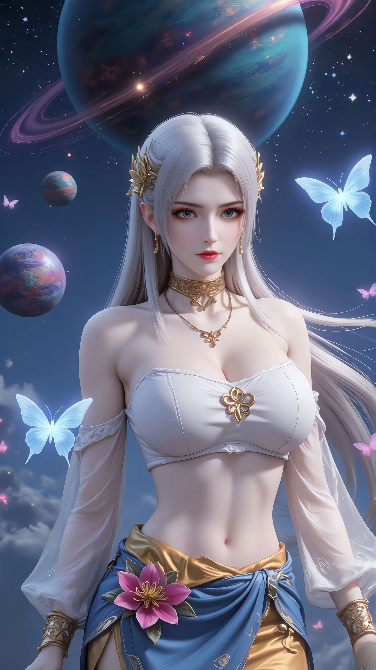 斗破苍穹--美杜莎。#国漫美女 #斗破苍穹 #美女 #二次元 #送你一张壁纸  第4张