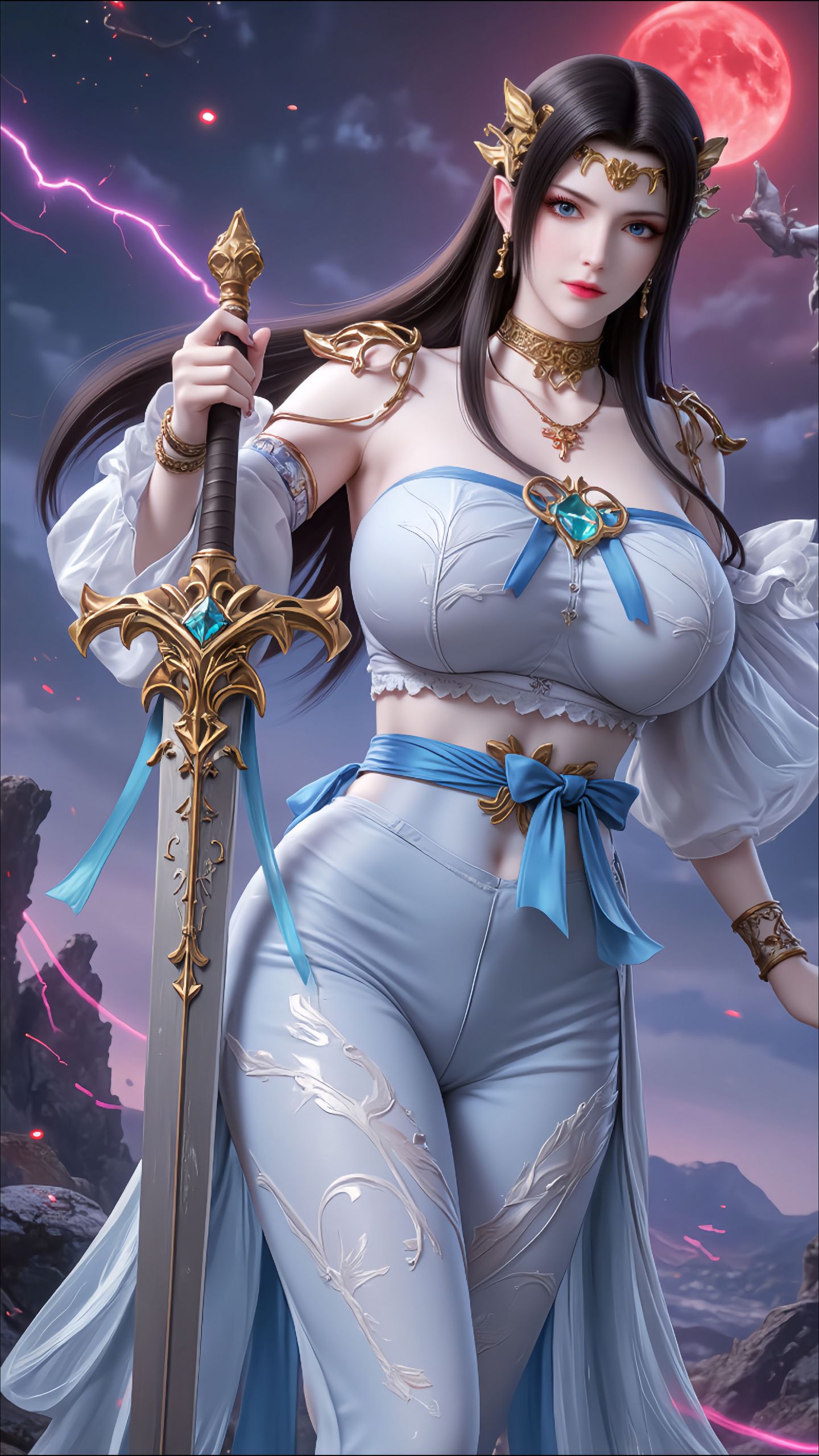 斗破苍穹--美杜莎。#国漫女神 #斗破苍穹 #美杜莎 #高清壁纸 #美女  第1张