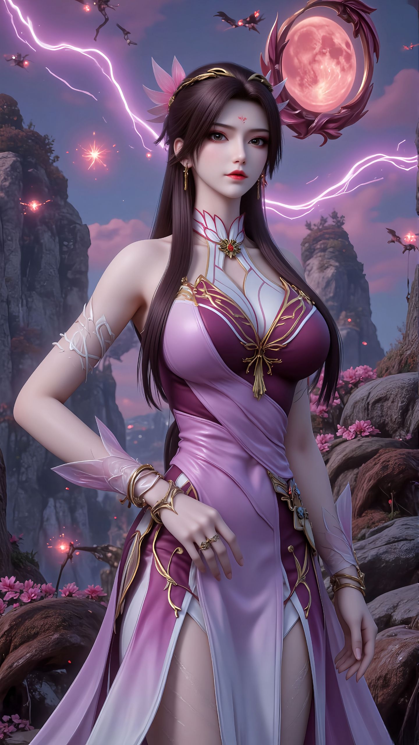 斗破苍穹--花宗主花锦。#斗破苍穹 #花锦 #美女 #斗破苍穹萧炎超燃救场  第2张
