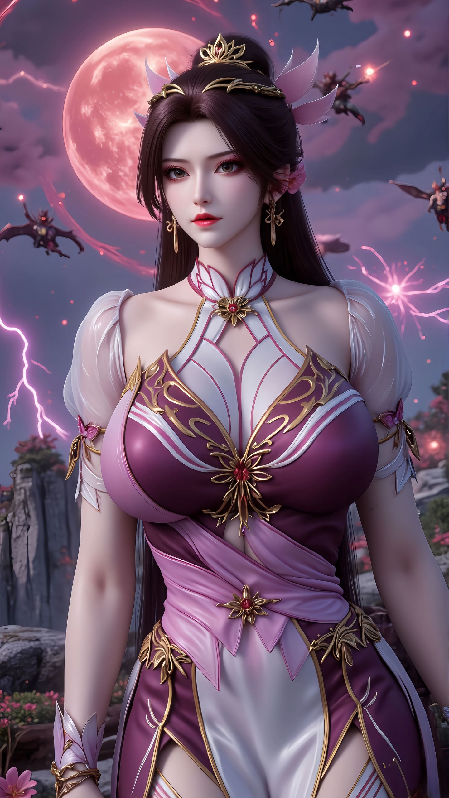 斗破苍穹--花宗主花锦。#斗破苍穹 #花锦 #美女 #斗破苍穹萧炎超燃救场  第1张