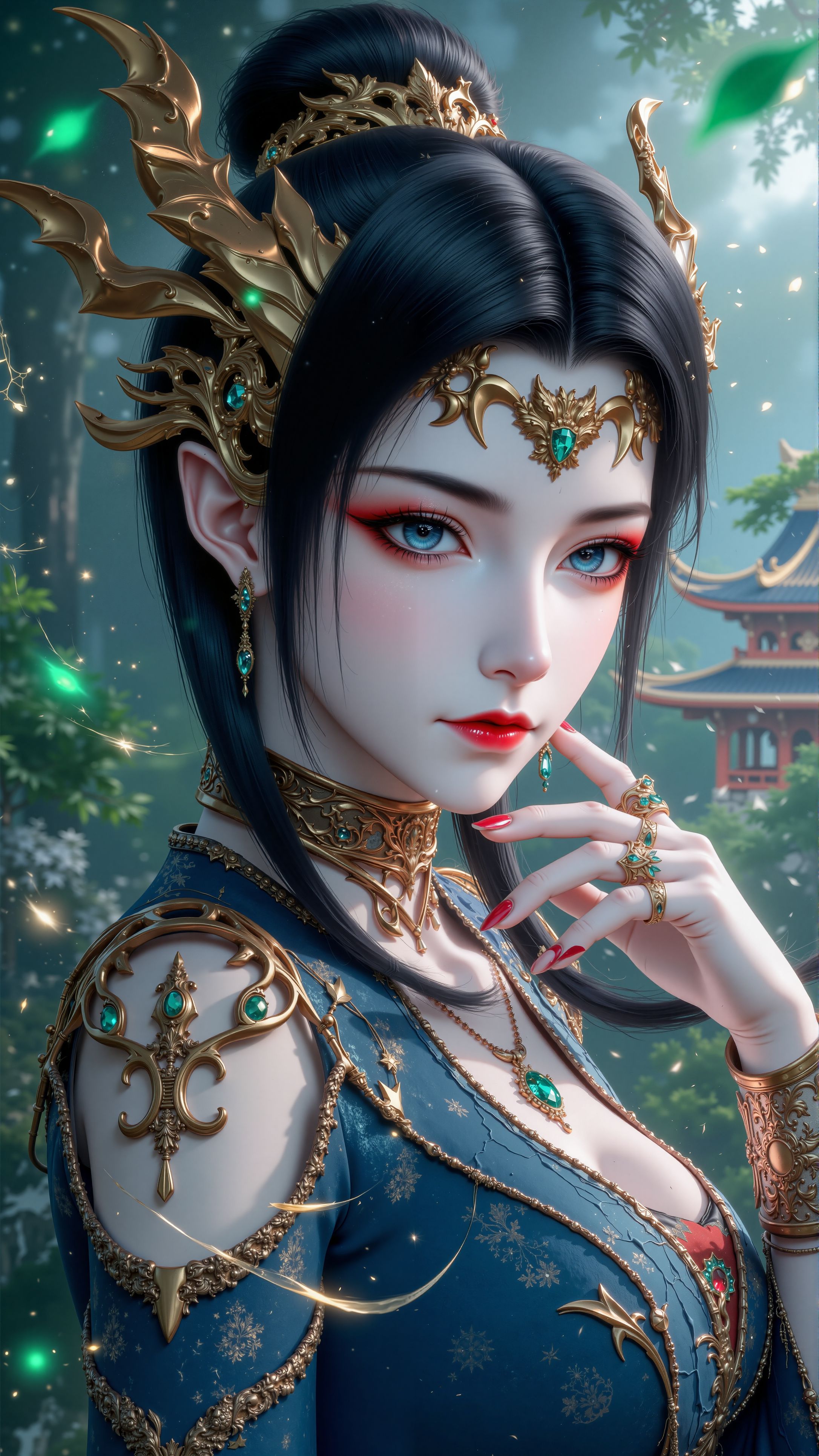 国风女王美杜莎#斗破苍穹#高清壁纸  第1张