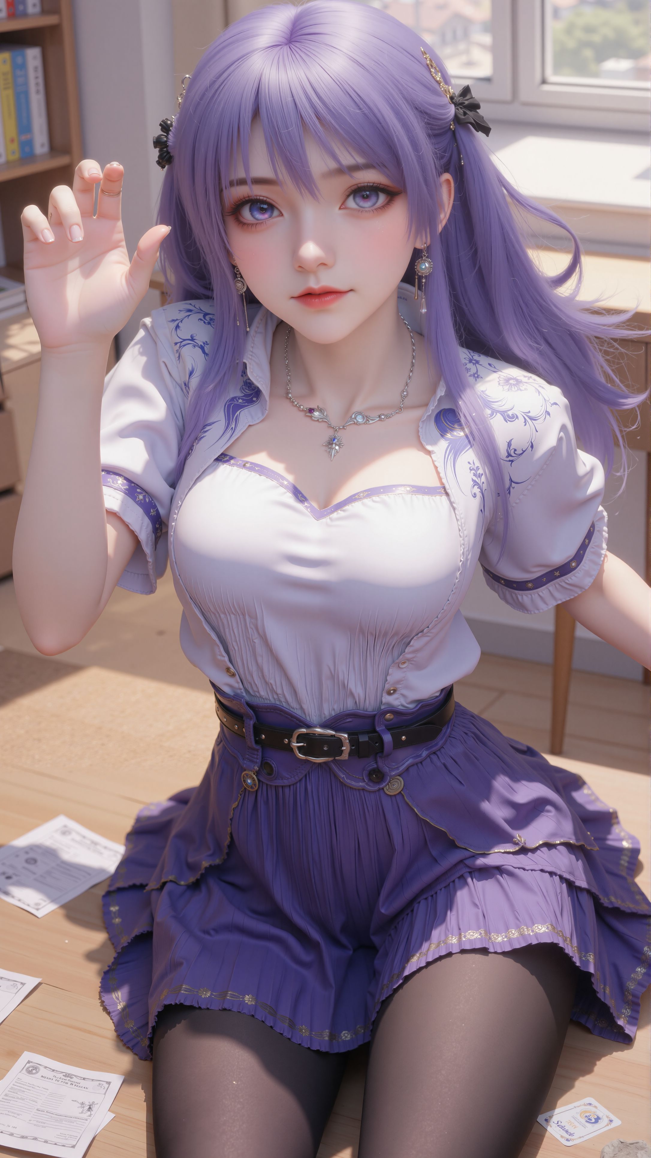 #遮天姬紫月#紫色很有感觉#国漫女神  第2张