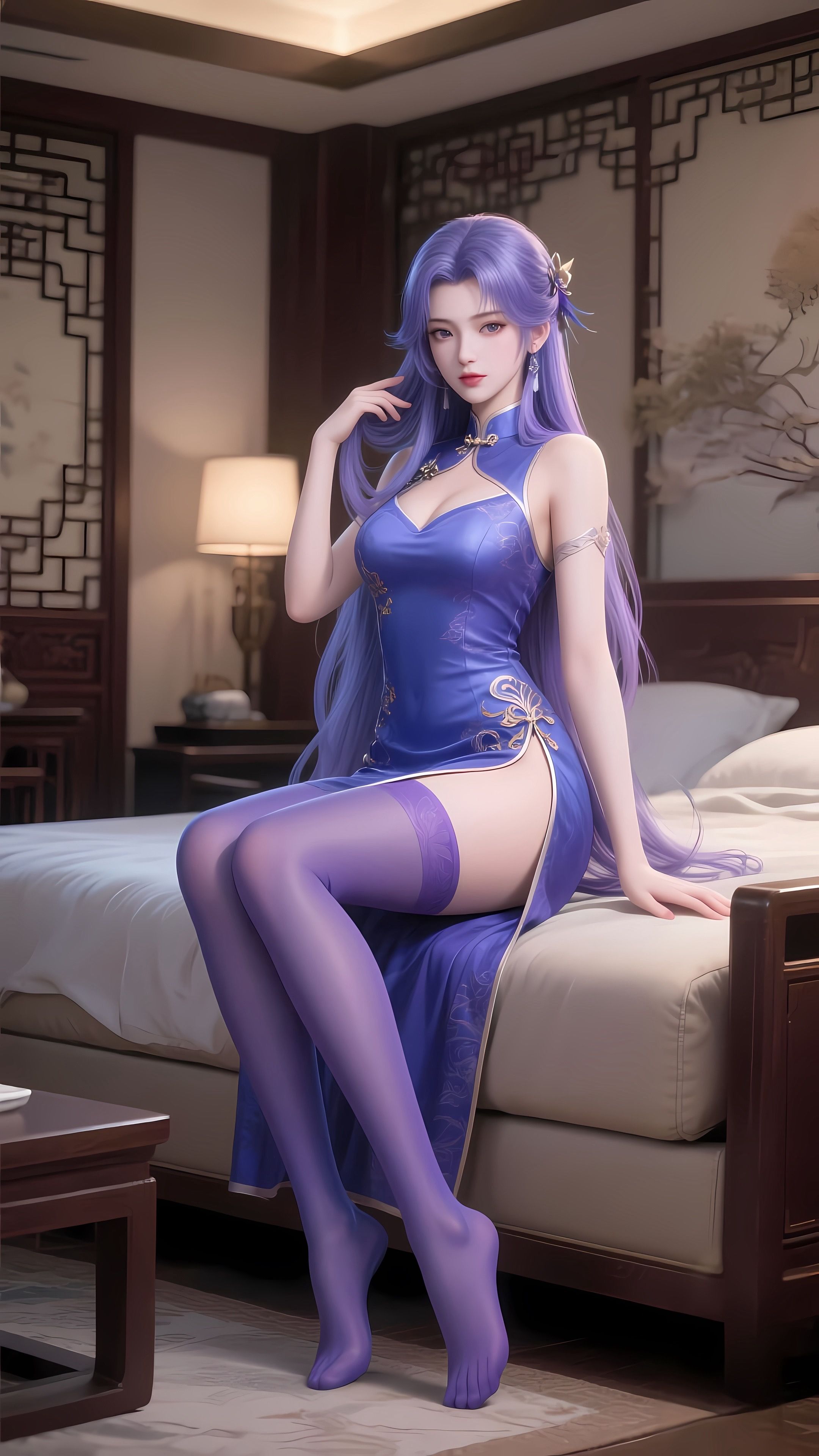#国漫女神 #御姐 #紫色妹妹 #极品身材 #完美身材  第2张