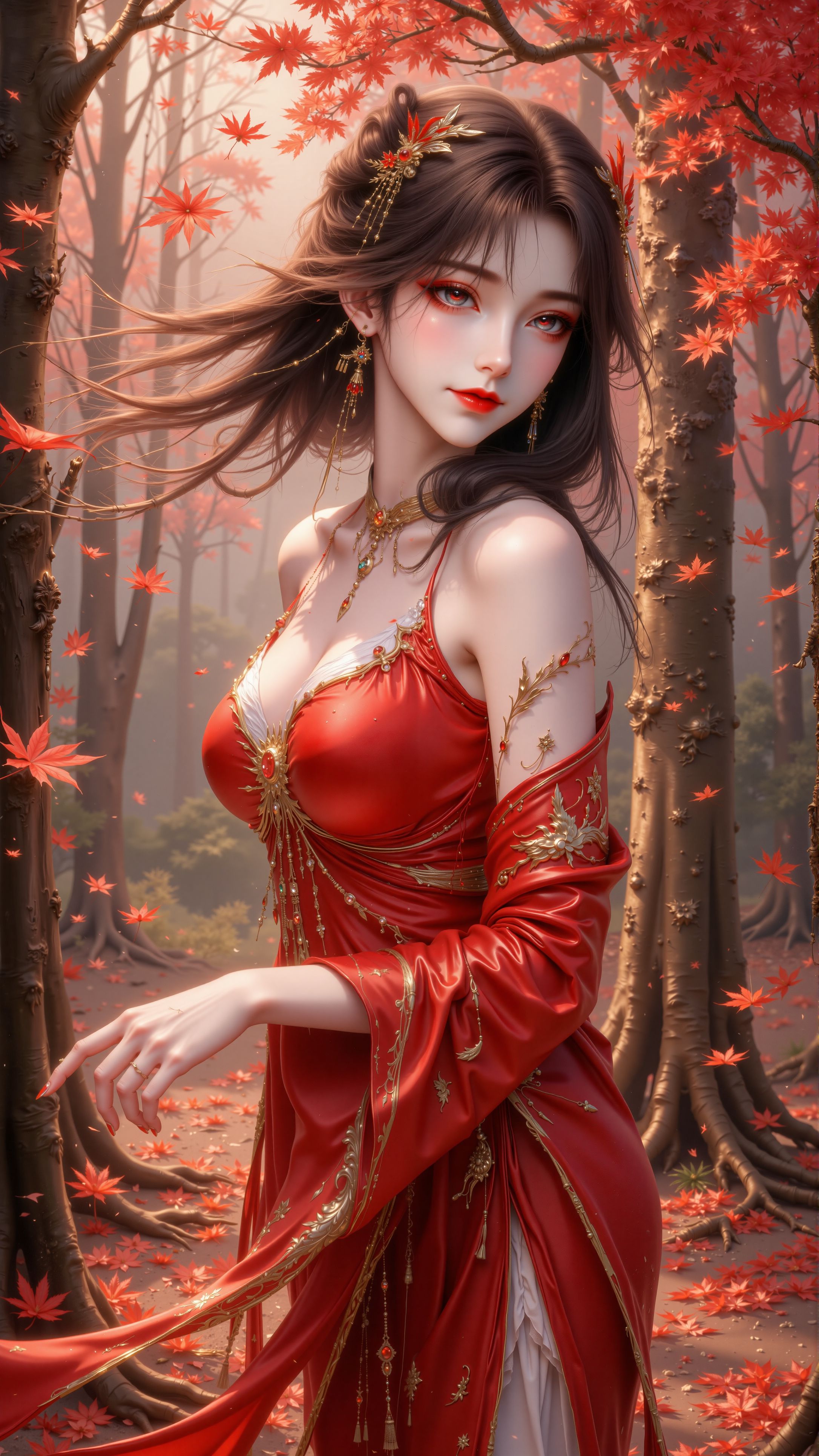 娇羞的火灵儿。#火灵儿壁纸 #国漫国风 #完美世界  第2张