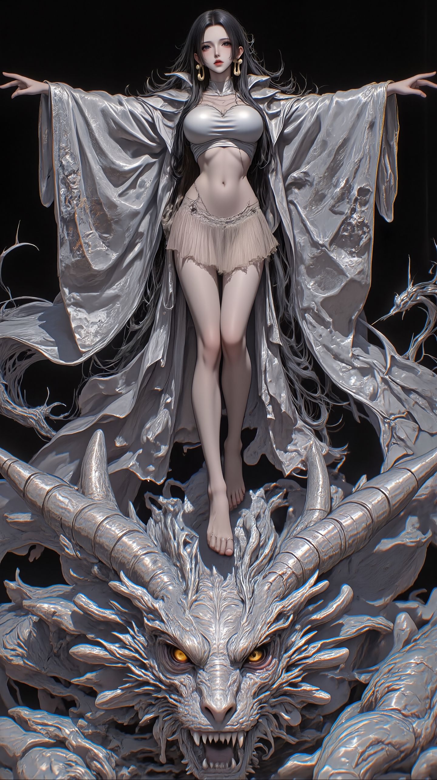 异兽系列-女帝壁纸#海贼王 #女帝 #二次元 #御姐 #动漫  第2张
