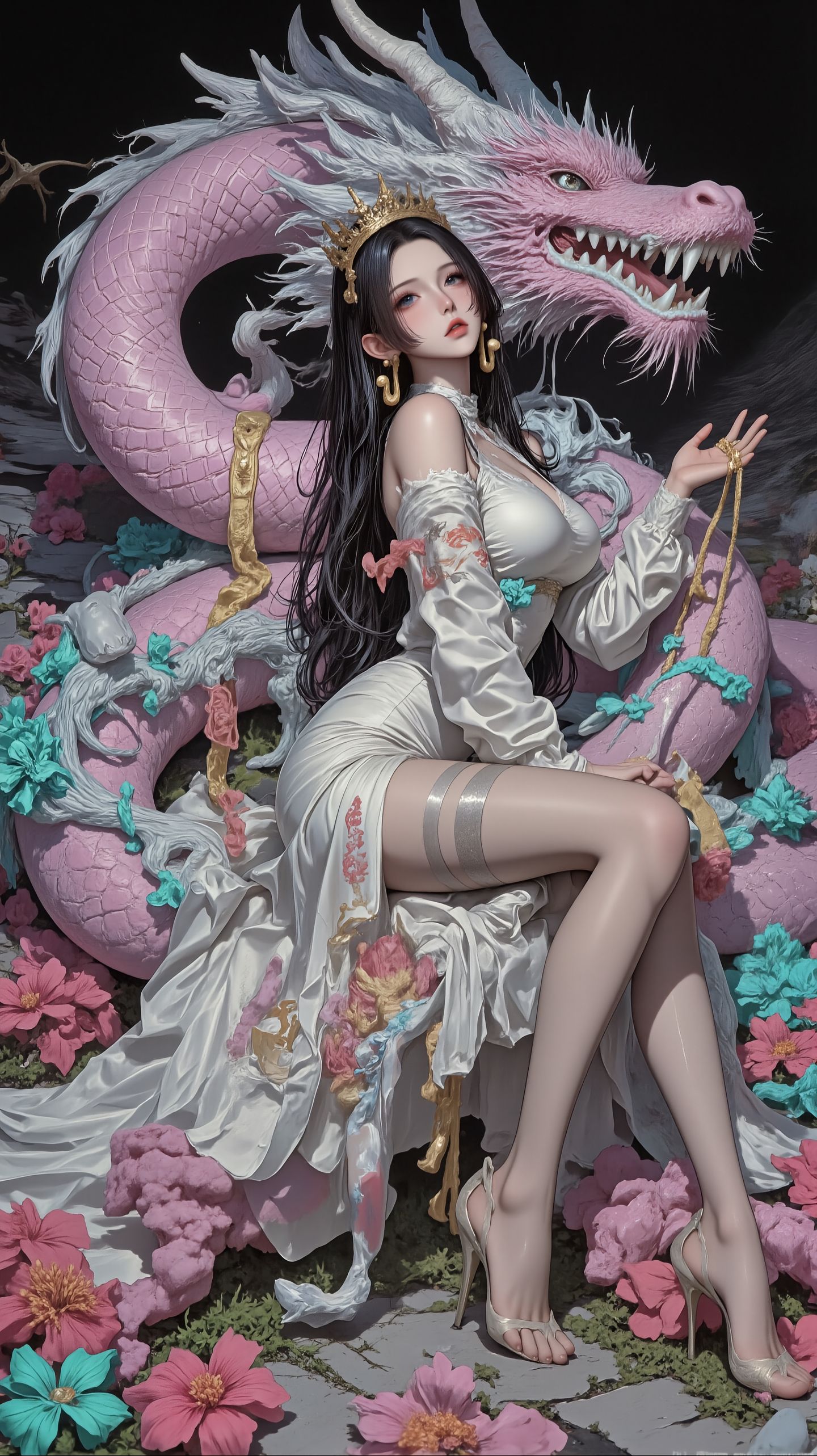 异兽系列-女帝壁纸#海贼王 #女帝 #二次元 #御姐 #动漫  第3张