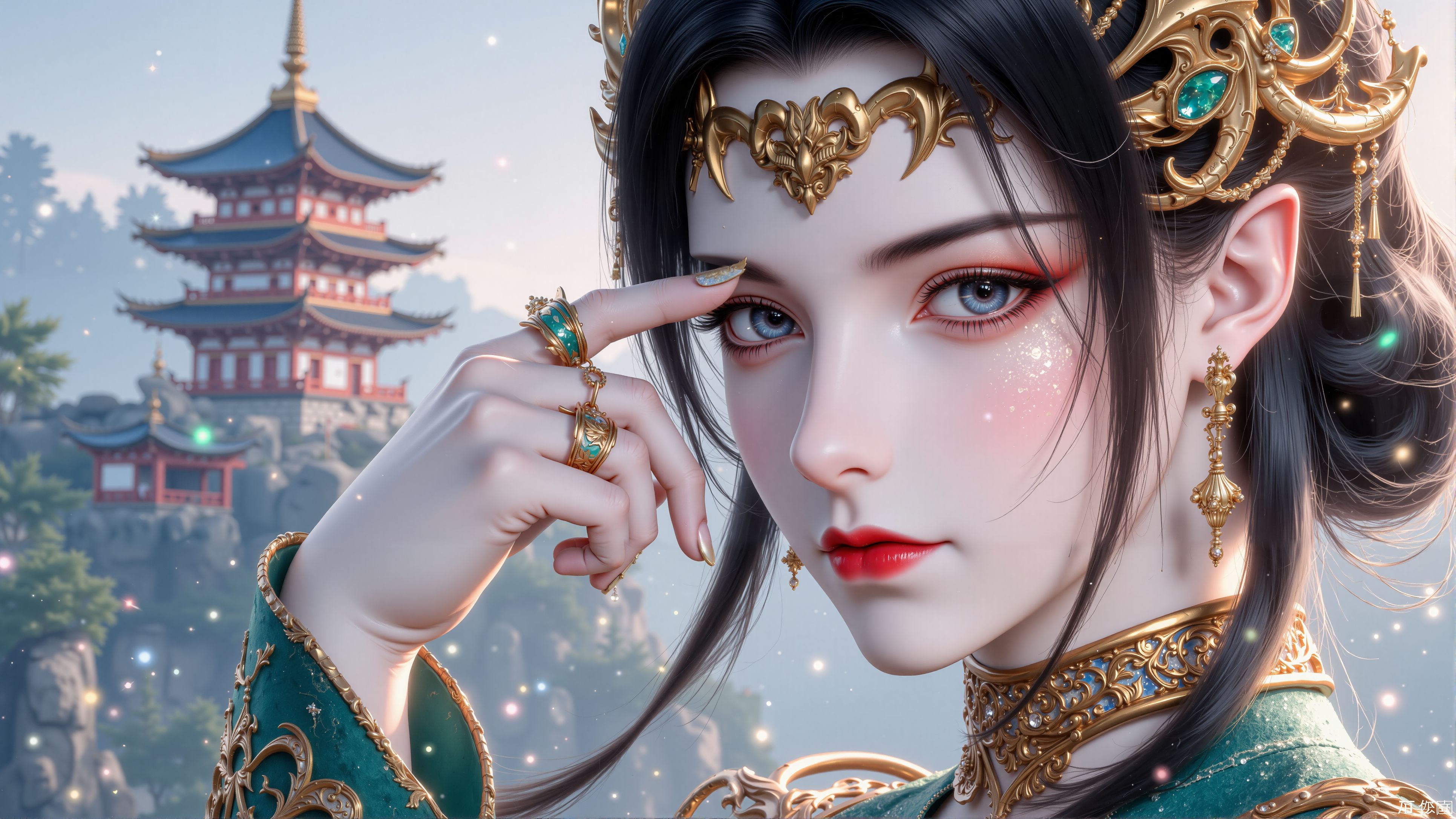 美杜莎#斗破苍穹#ai#电脑壁纸#动漫  第3张