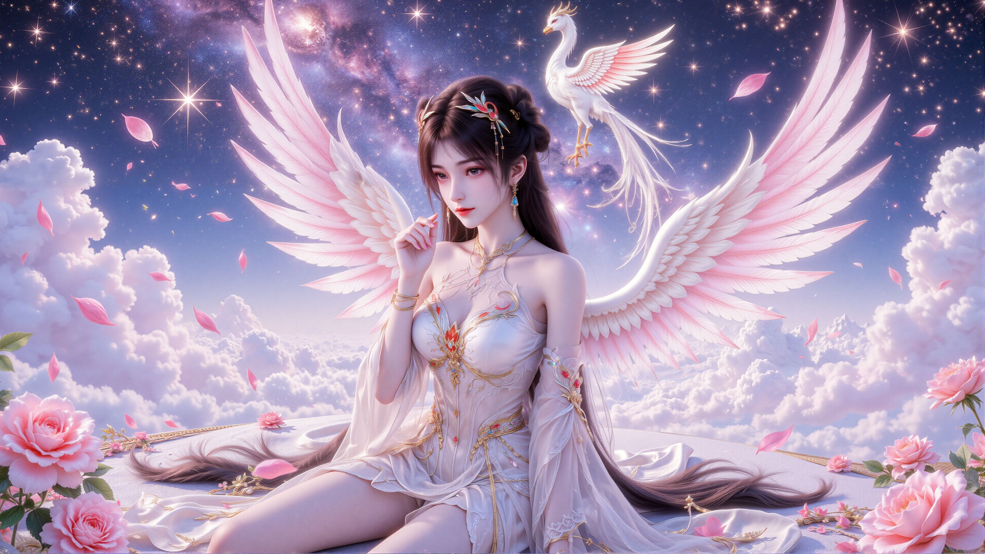 #完美世界#4k电脑壁纸#火灵儿  第1张