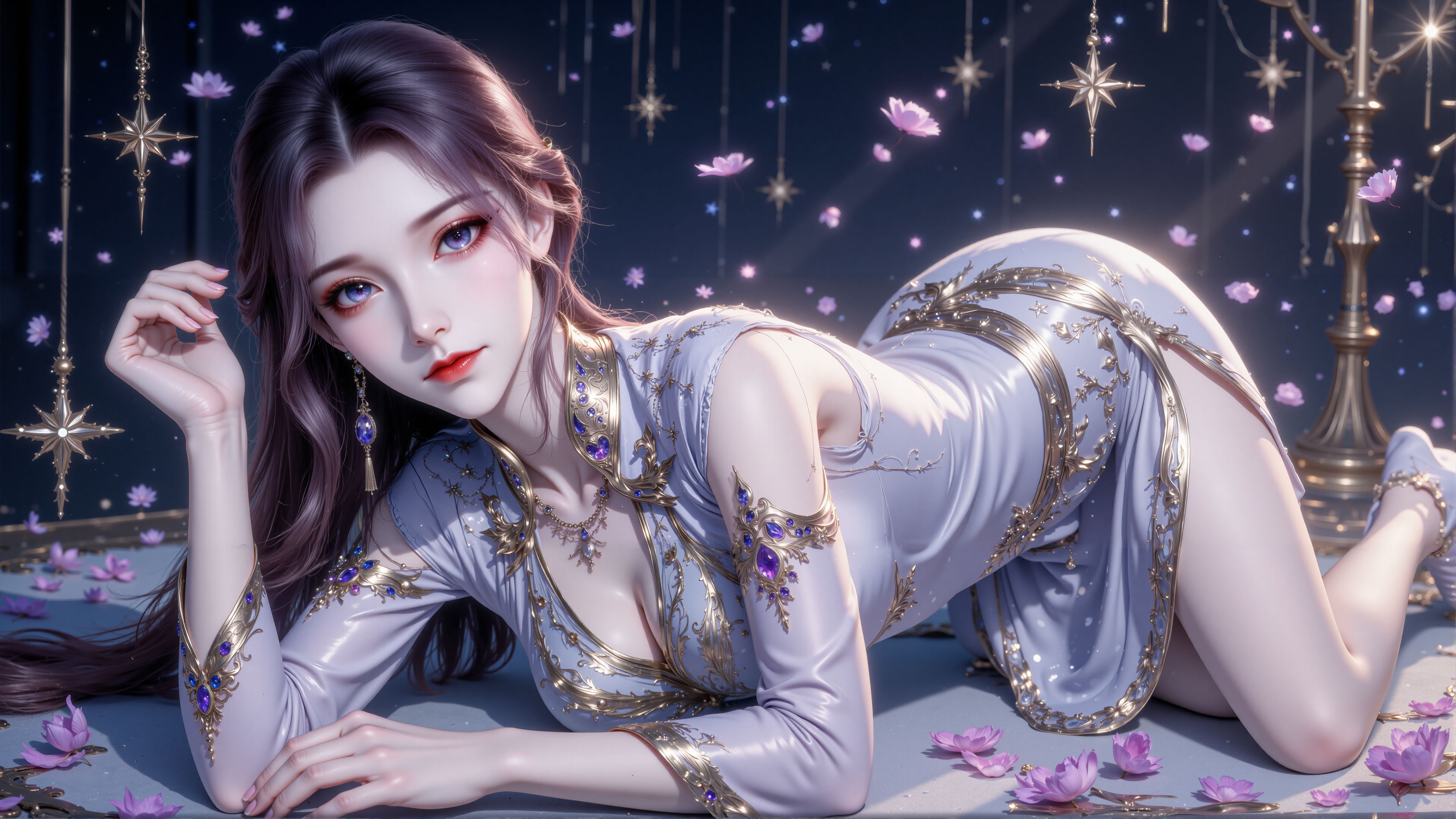 月光下的比比东#斗罗大陆#国漫推荐  第2张
