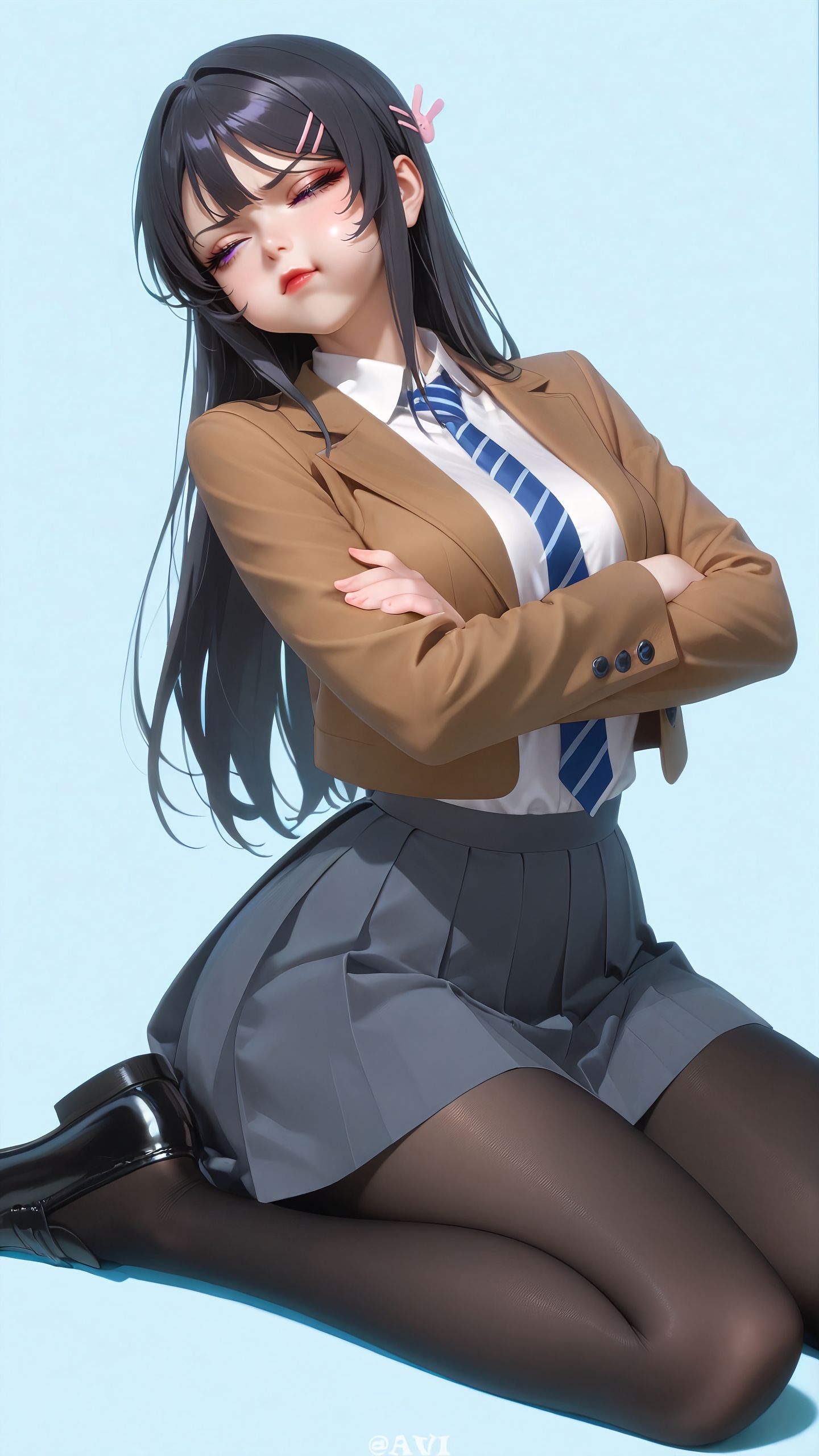 手机壁纸#ai#二次元#美女  第3张