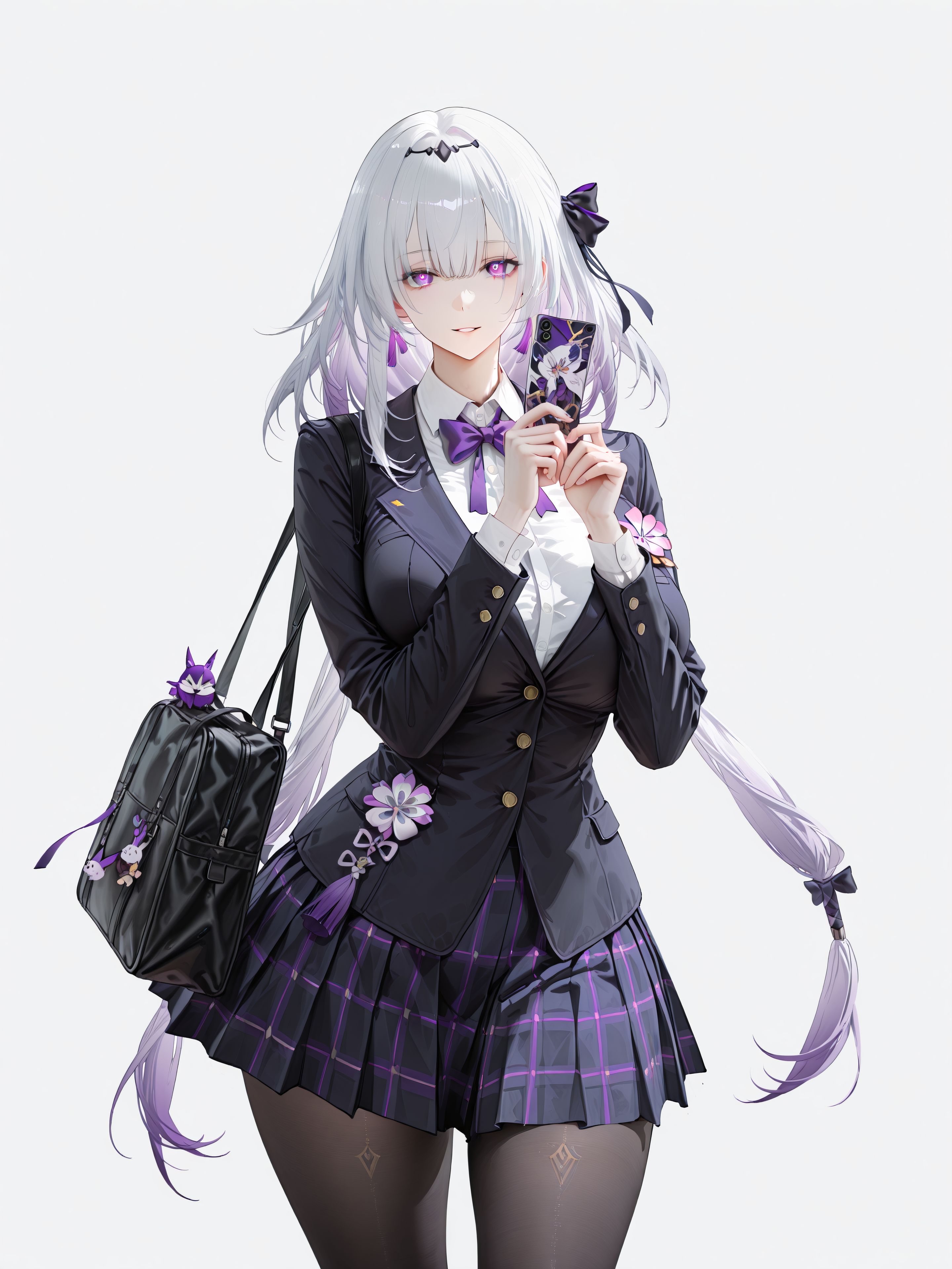 遐蝶 # 二次元 崩坏星穹铁道 JK 纯欲天花板  第1张