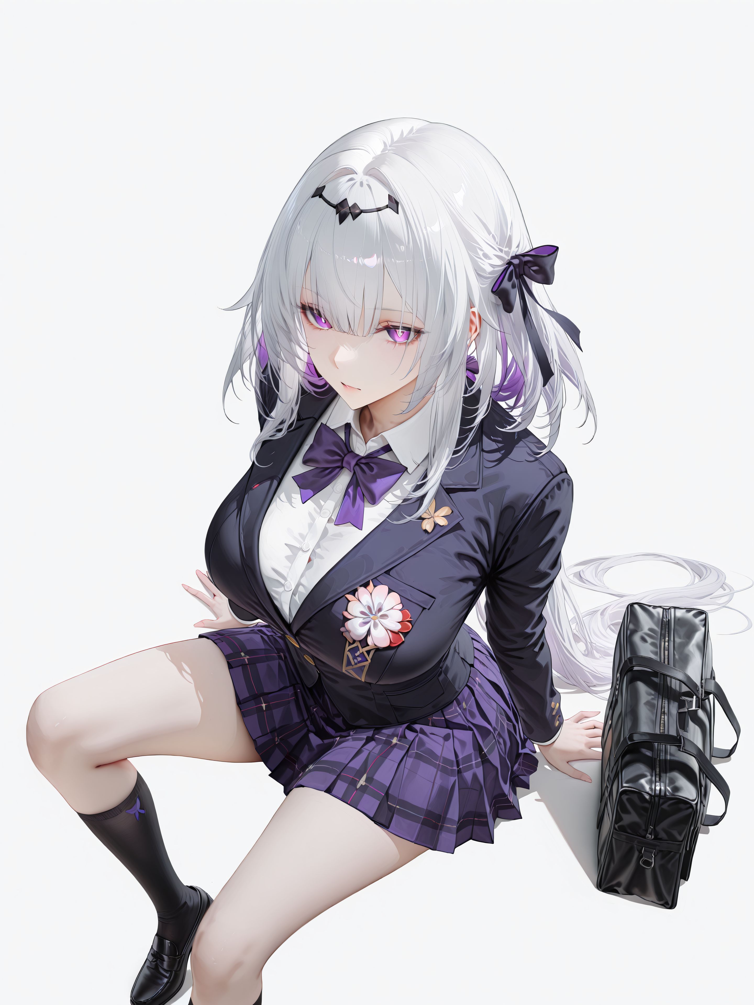 遐蝶 # 二次元 崩坏星穹铁道 JK 纯欲天花板  第2张