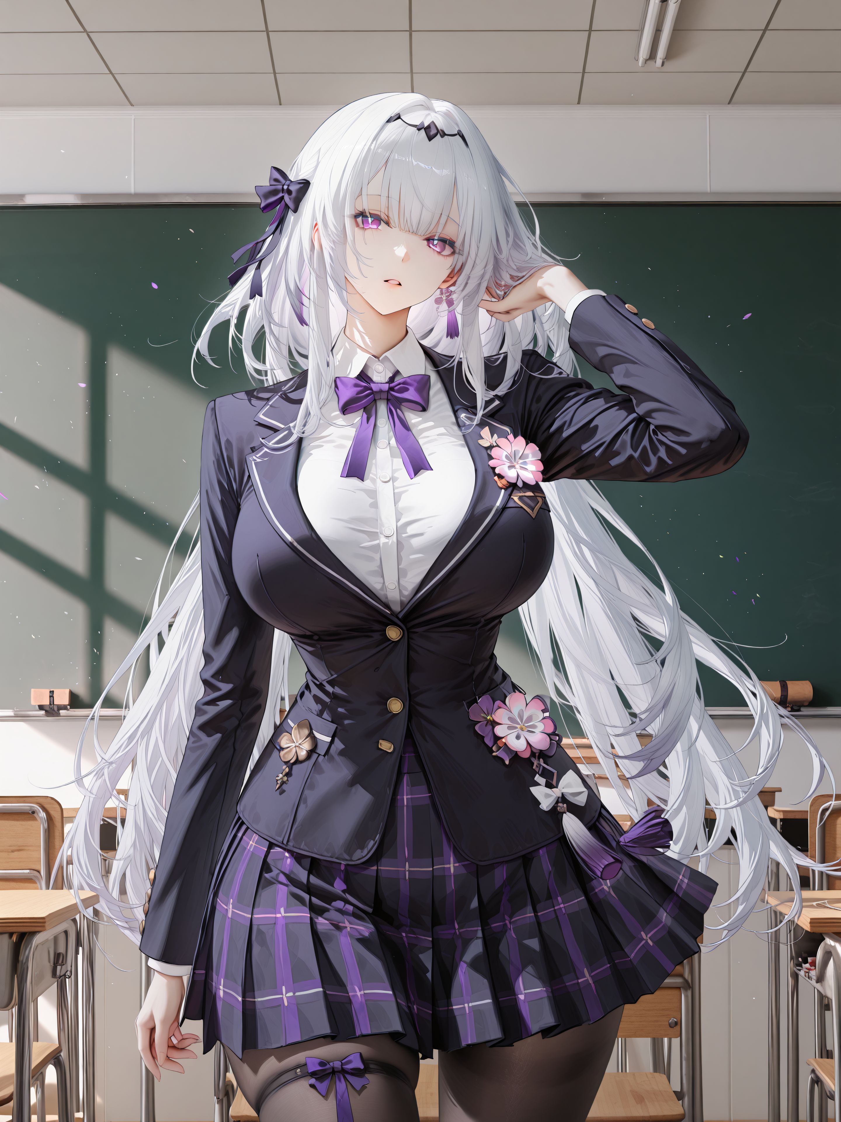遐蝶 # 二次元 崩坏星穹铁道 JK 纯欲天花板  第3张