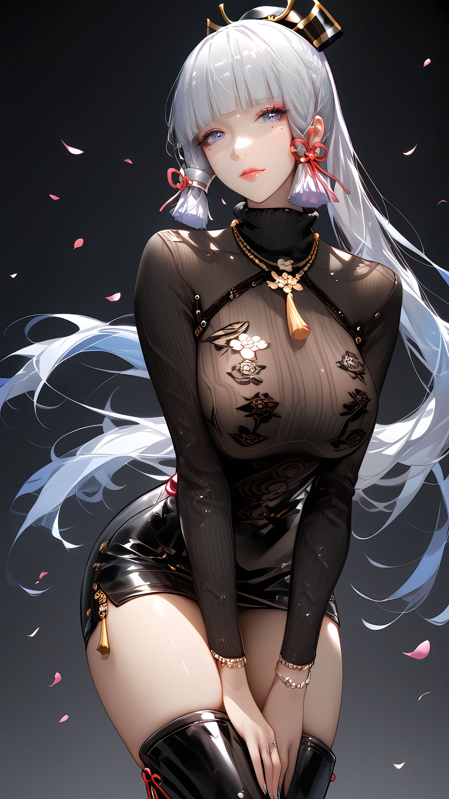 神里绫华。还记得当时第一个抽到的5星还是神里绫华，转眼就5年了#神里绫华 #鸣潮菲比值得抽吗 #原神  第1张
